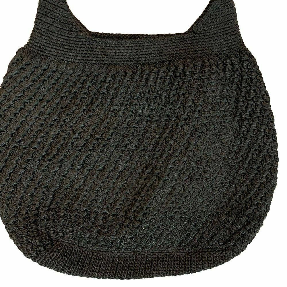 Designer New Black Hand Made Bag Size ONE SIZE - 2 Thumbnail