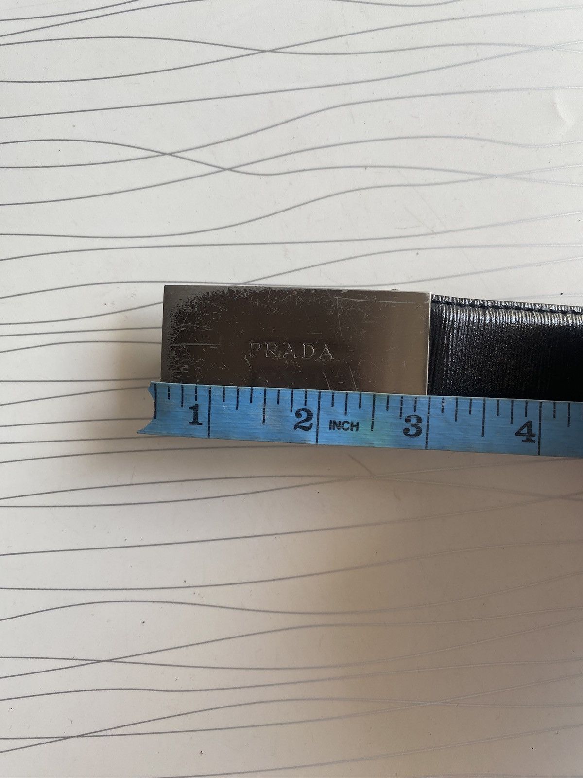 Japanese Brand Vintage Prada belt Size ONE SIZE - 3 Thumbnail