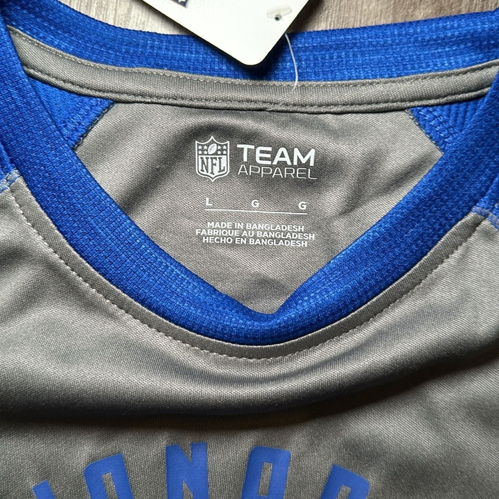 NFL Indianapolis Colts NFL Team Apparel Long Sleeve Tee - Large Size US L / EU 52-54 / 3 - 6 Thumbnail