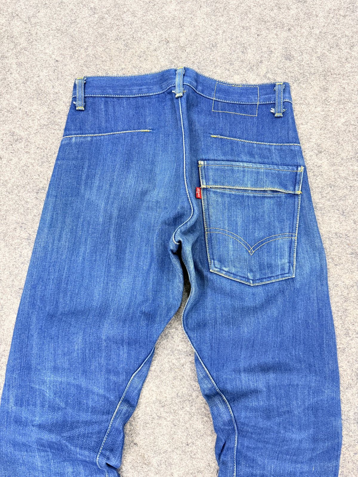 Levi's Made in japan 🇯🇵 Levis Engineered buckle belt jeans Size US 29 - 3 Thumbnail