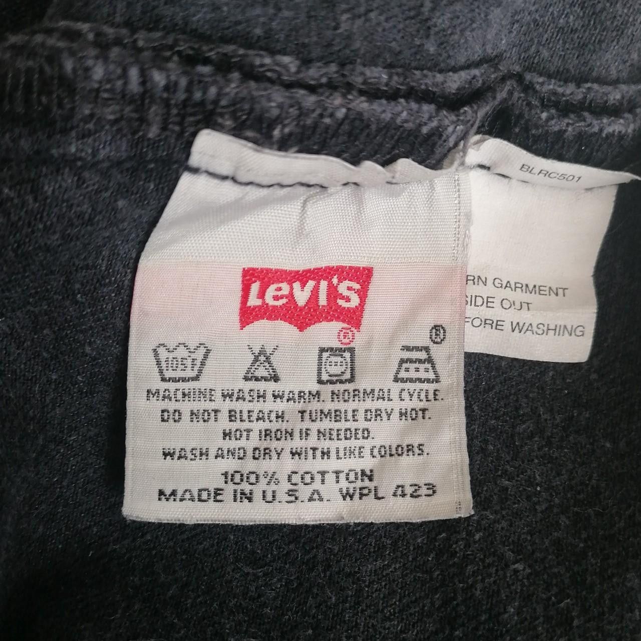 Levi's Vintage Levi's 501 USA Made 90s black Size US 29 - 4 Thumbnail