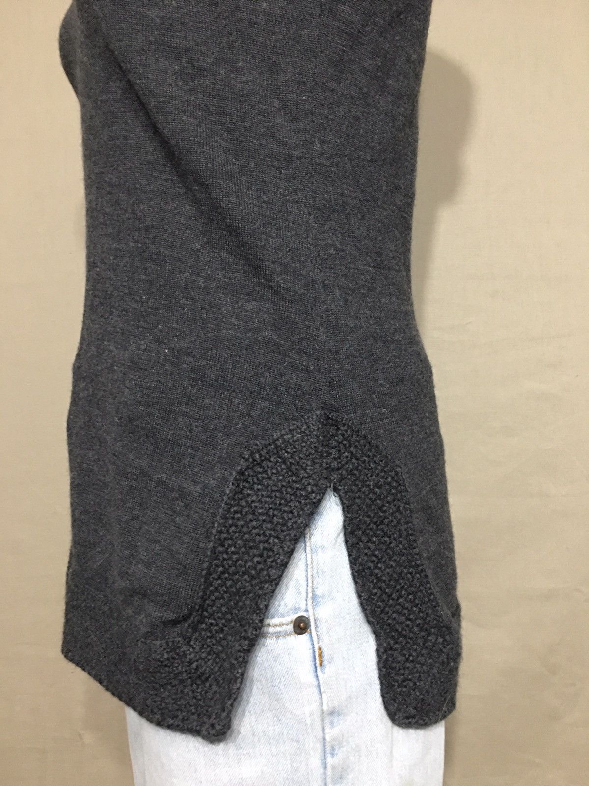 Tory Burch Tory Burch Grey Merino Wool Sweater Size XS Size XS / US 0-2 / IT 36-38 - 5 Thumbnail