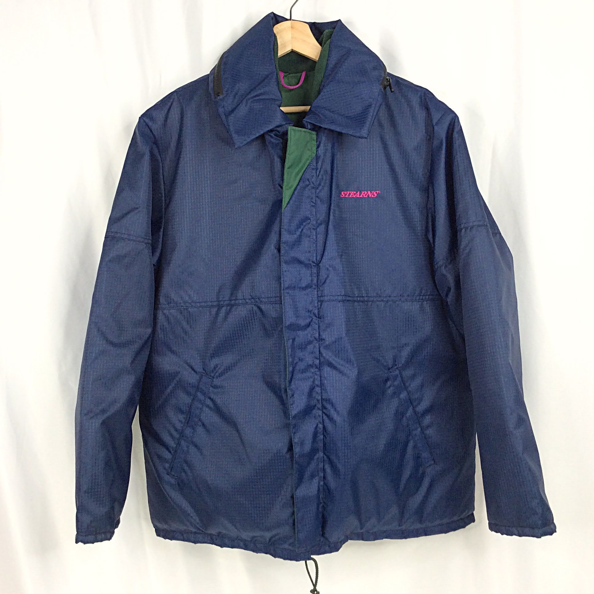 image of Stearns Type Iii Pfd Flotation Jacket X-Large Powerboat Aid in Blue/Green, Men's (Size XL)