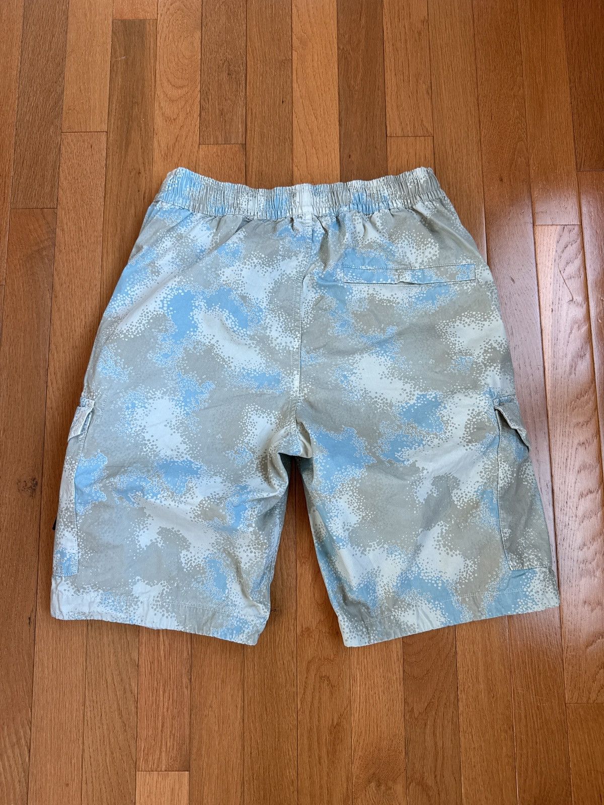 Stone Island Light Camouflage Cargo Shorts Size US 28 / EU 44 - 11 Thumbnail