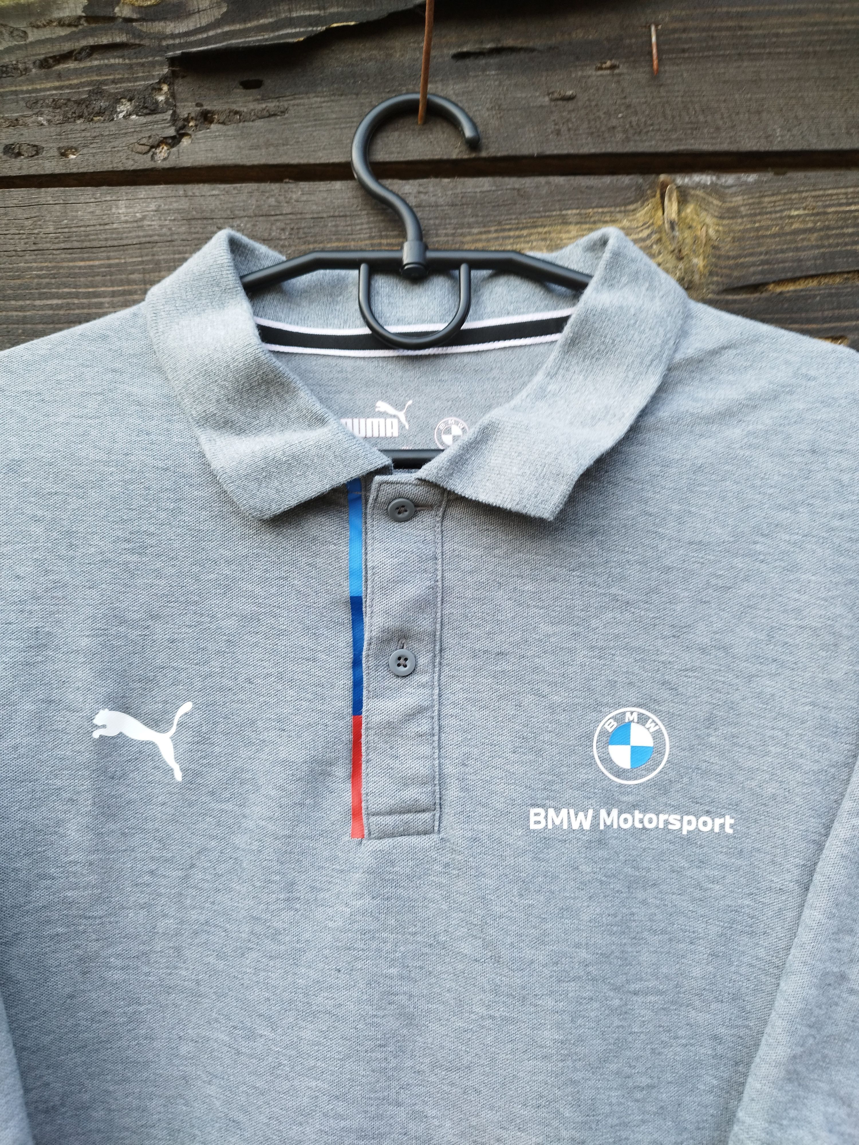 BMW × Puma Puma x BMW Motorsport M Series Polo Shirt - Grey Size US XL / EU 56 / 4 - 3 Thumbnail