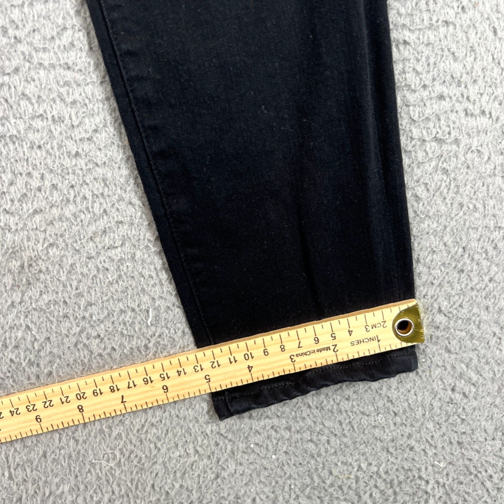 Good American Good American Jeans Women Skinny Black 4 28W 26Inseam Denim 5-Pocket Size 27" / US 4 / IT 40 - 3 Thumbnail