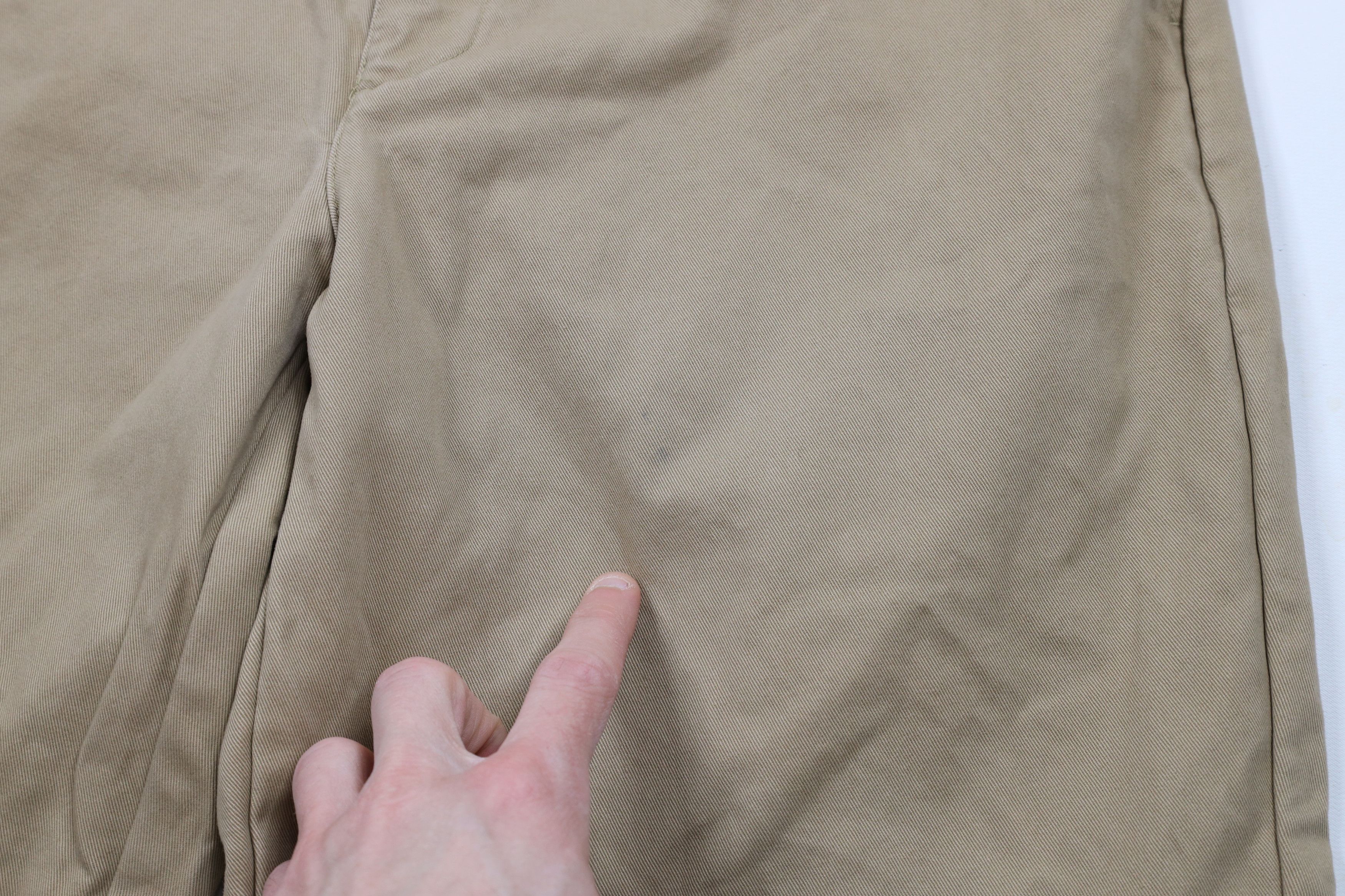 L.L. Bean × Vintage Vintage LL Bean Straight Leg Chino Pants Trousers Beige Size US 33 - 6 Thumbnail