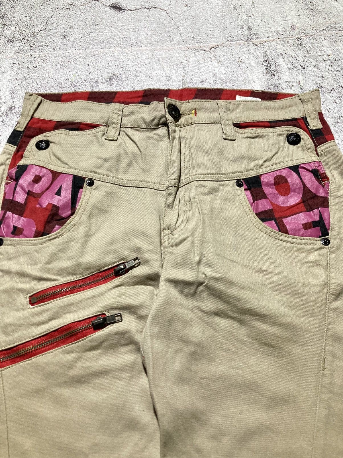 Japanese Brand 2000s Japanese Brand Biker Shortpants Punk Lgb Style Size US 29 - 3 Thumbnail