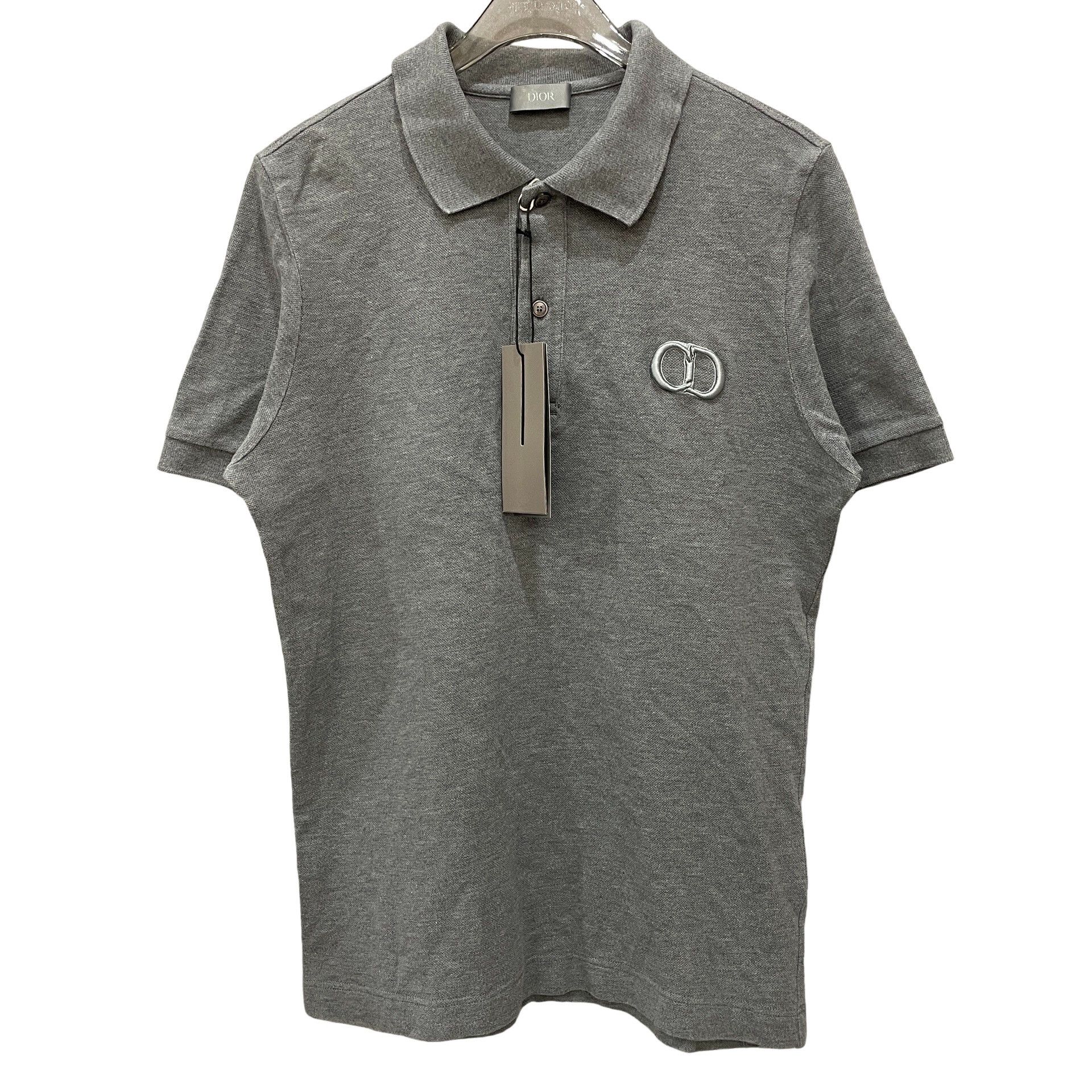 Dior Dior Homme SS06 Black Polo Shirt Rhinestones in size S | Grailed