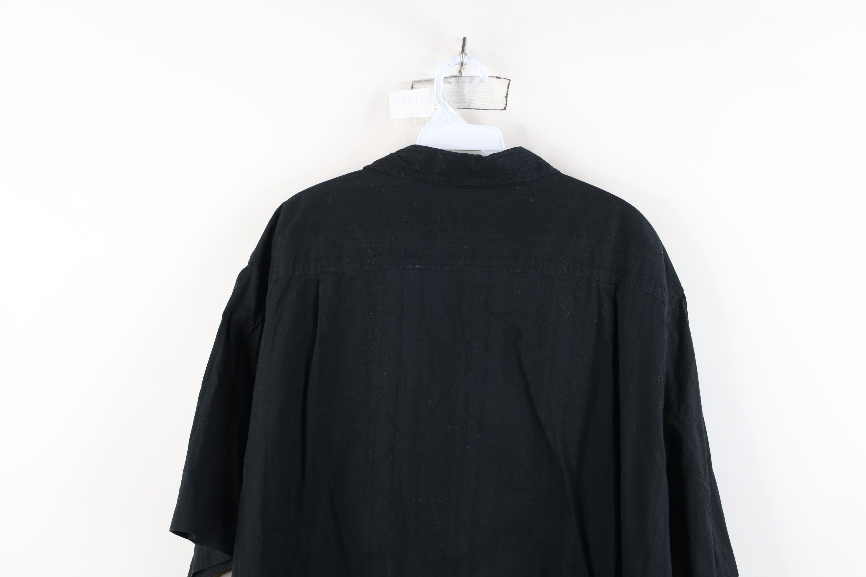 Vintage Vintage 90s Y2K Streetwear Embroidered Striped Button Shirt Size US XXL / EU 58 / 5 - 13 Thumbnail