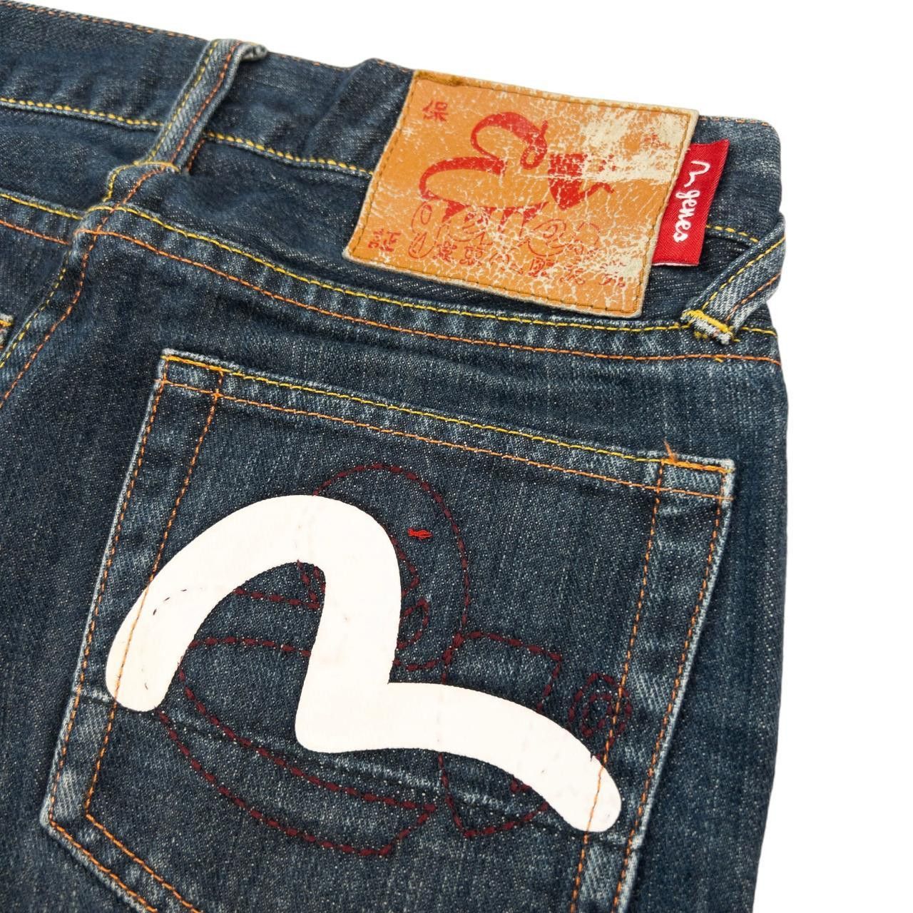 Evisu Vintage Evisu Double Gull Japanese Denim Flared Jeans W26 Size 26" / US 2 / IT 38 - 6 Thumbnail