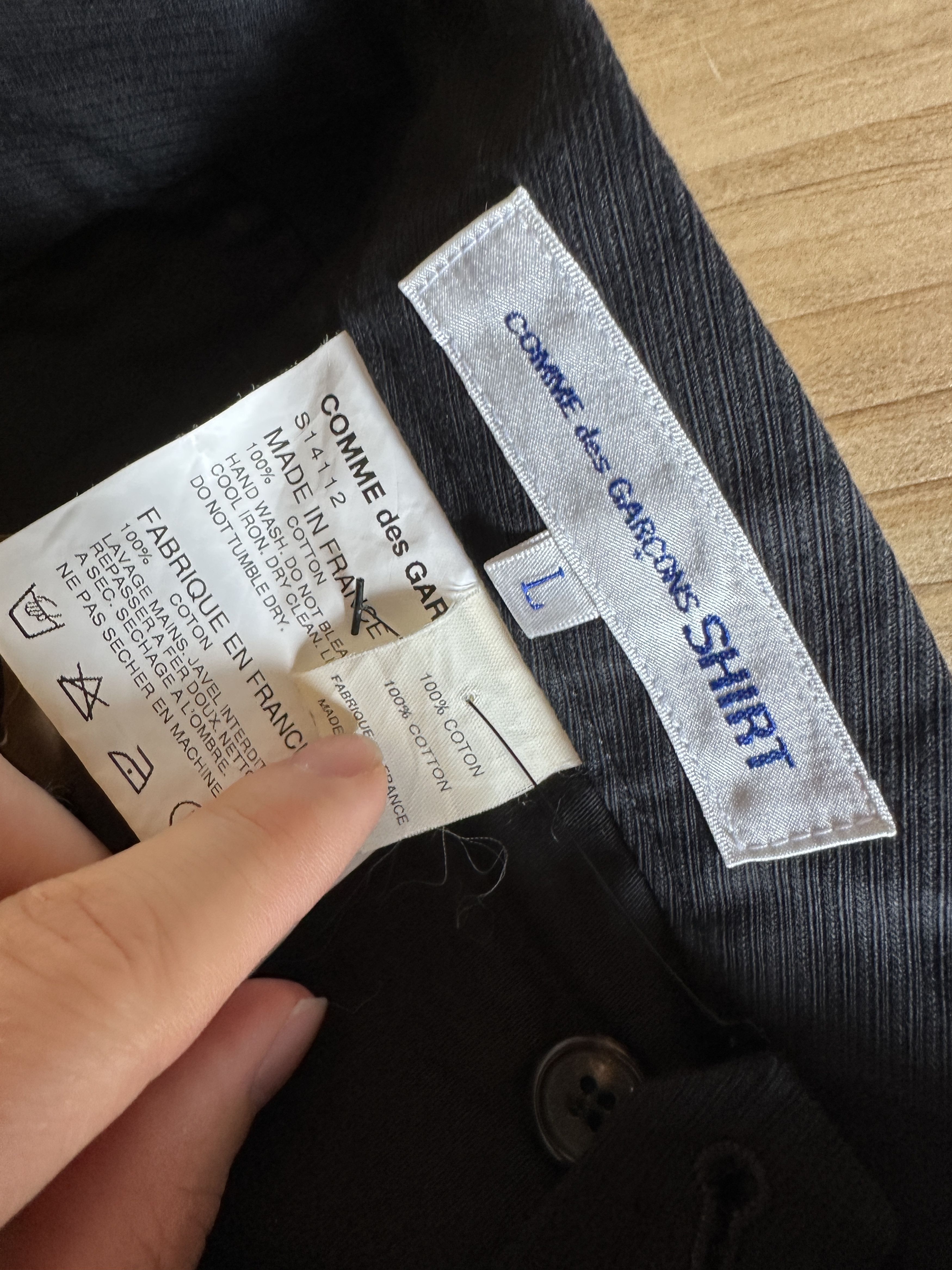 Comme des Garcons Comme des Garcons SHIRT Straight Leg Trousers Size US 34 / EU 50 - 5 Thumbnail