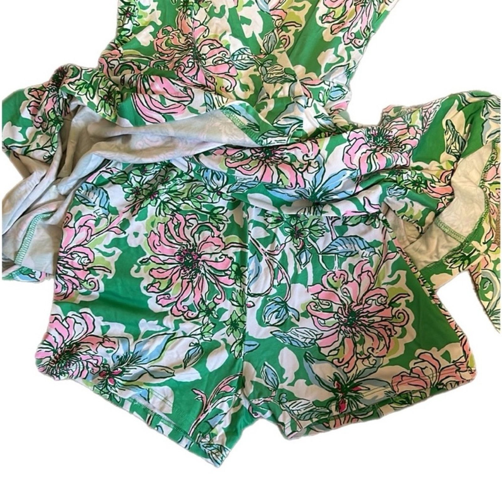 Lilly Pulitzer Lilly Pulitzer Sailynn Romper Women’s Size XS Size 26" / US 2 / IT 38 - 11 Thumbnail