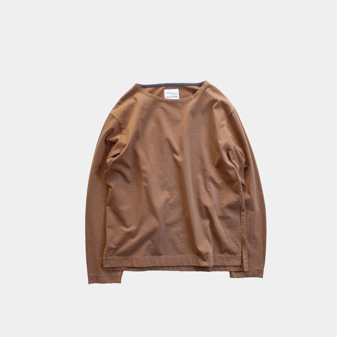 STILL BY HAND STILL BY HAND 18S/S Long Sleeve T-shirt Camel Size US S / EU 44-46 / 1 - 5 Thumbnail