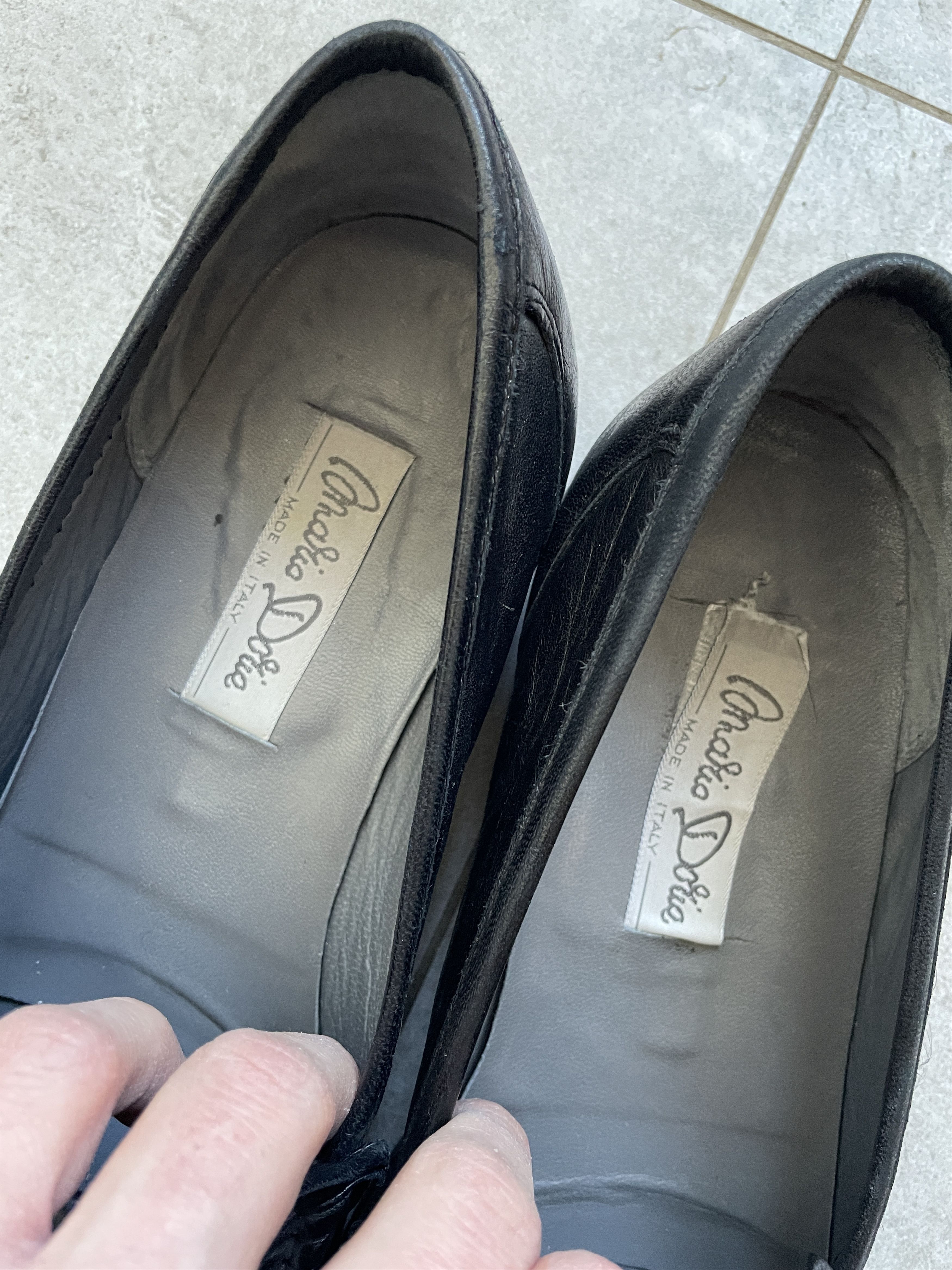 Vintage VINTAGE GOLF FRINGE OLD MONEY ITALIAN LEATHER PENNY LOAFERS Size US 11 / EU 44 - 5 Thumbnail