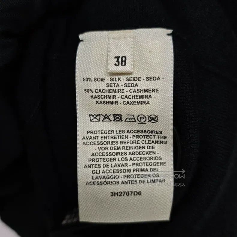 Hermes Hermes Black Knit Cardigan Jacket Size XS / US 0-2 / IT 36-38 - 5 Thumbnail