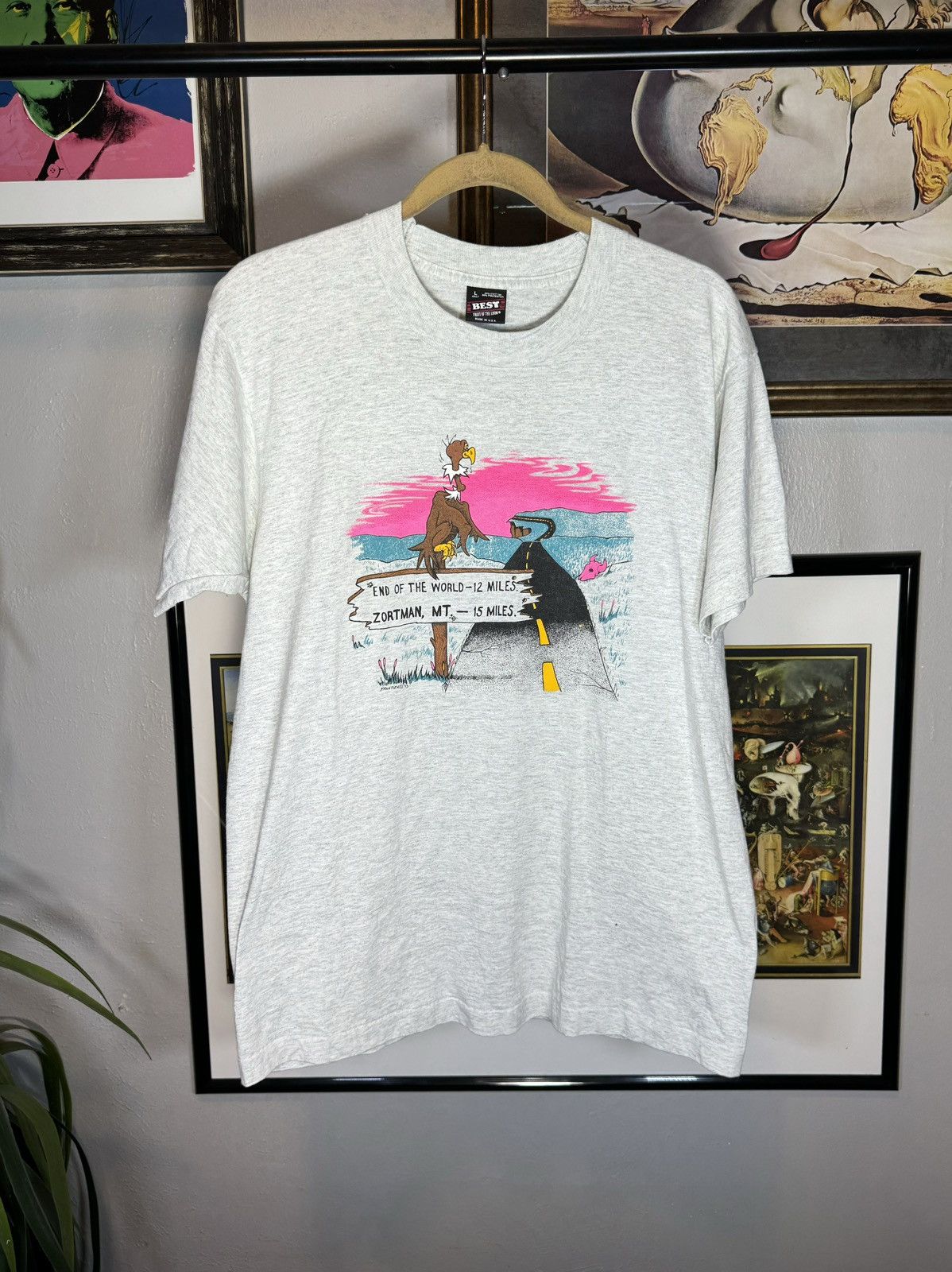 Vintage Vintage End of the World Shirt Size US L / EU 52-54 / 3 - 1 Thumbnail