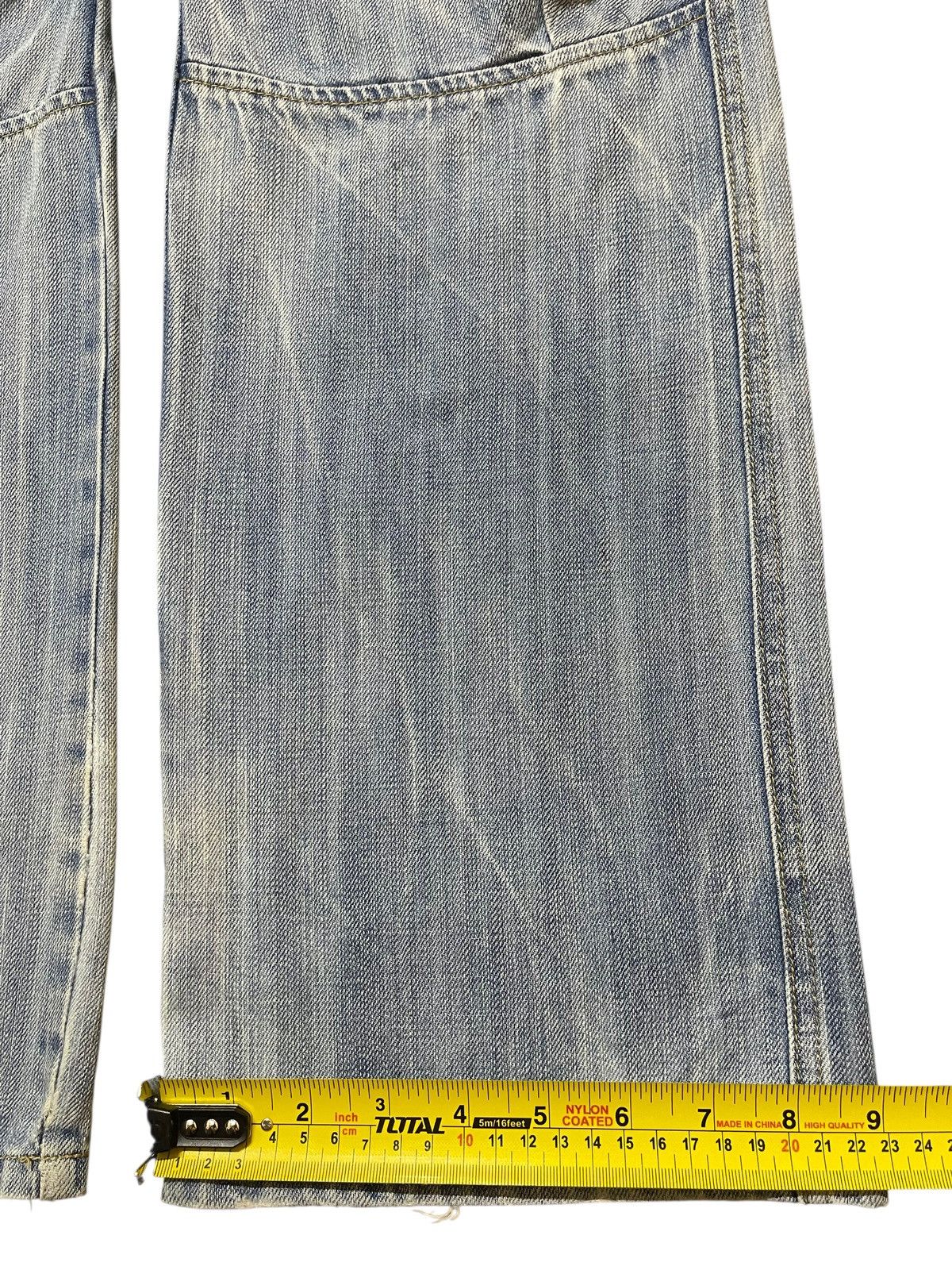 Avirex Vintage Avirex Blue Faded Wash Tactical Style Baggy Jeans Size US 36 / EU 52 - 16 Thumbnail
