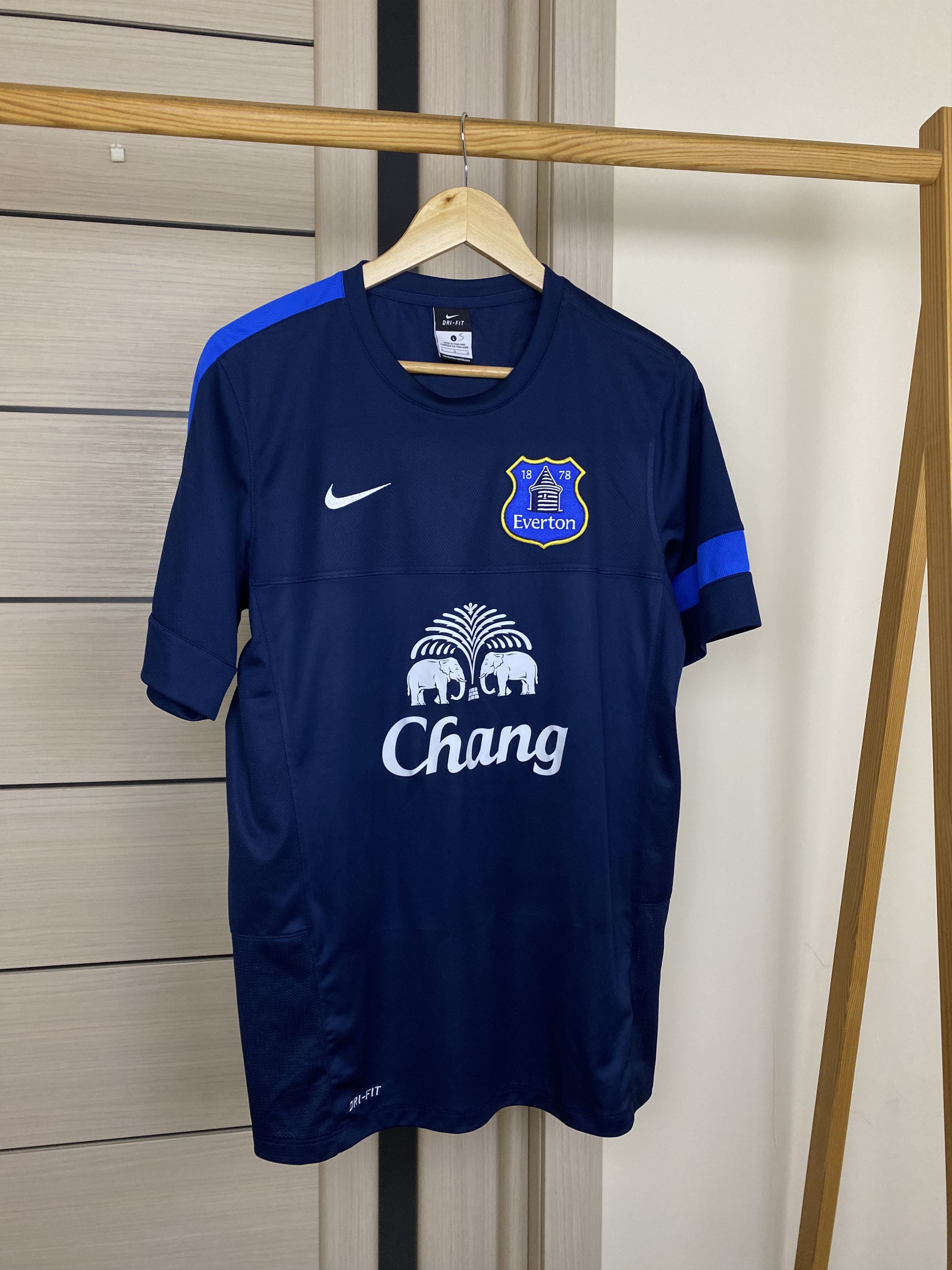 Nike NIKE EVERTON 2012/2013 TRAINING SOCCER FOOTBALL SHIRT JERSEY Size US L / EU 52-54 / 3 - 3 Thumbnail