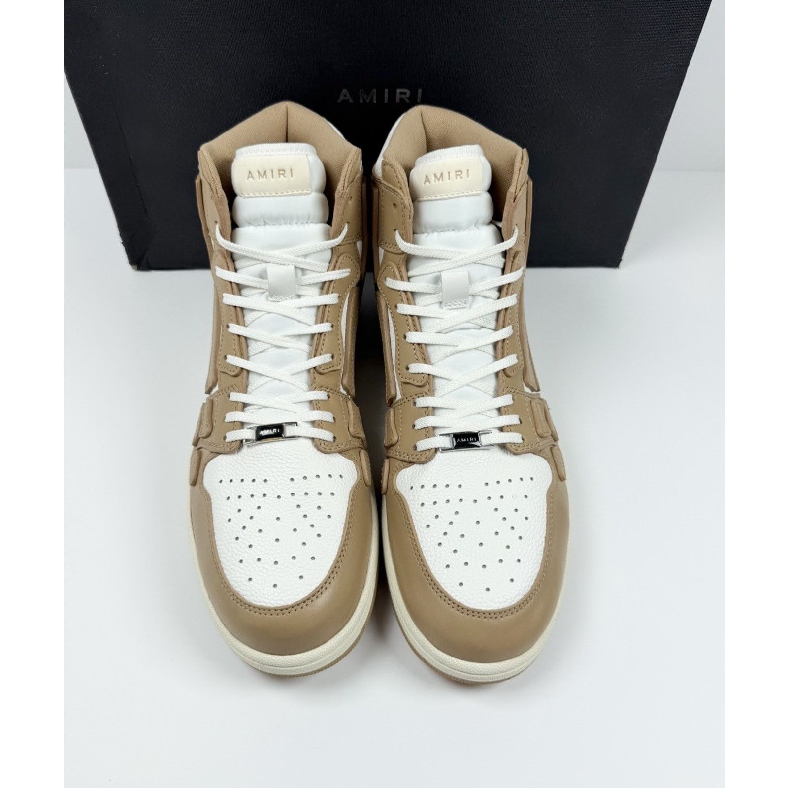 Amiri Size 46EU/13US - Amiri Skel Top High Brown NEW Size US 13 / EU 46 - 3 Thumbnail