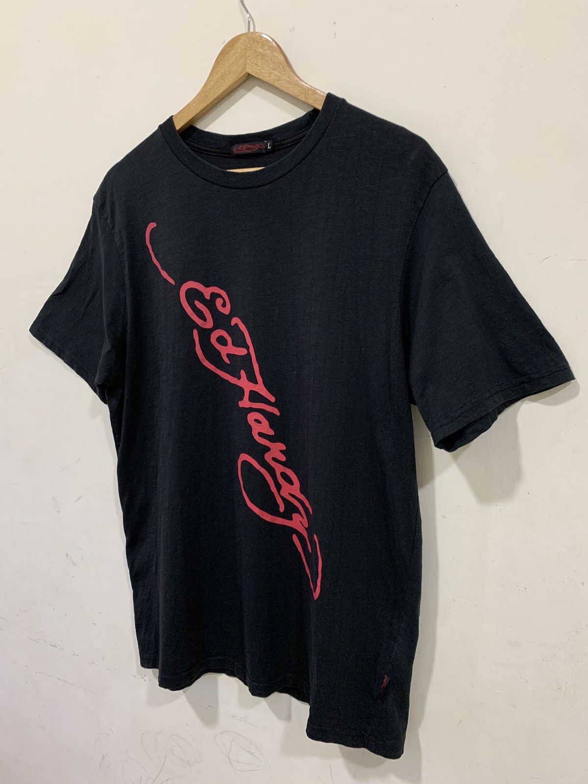 Christian Audigier Ed Hardy Skull Love Kills Slowly T Shirt Size US L / EU 52-54 / 3 - 4 Thumbnail