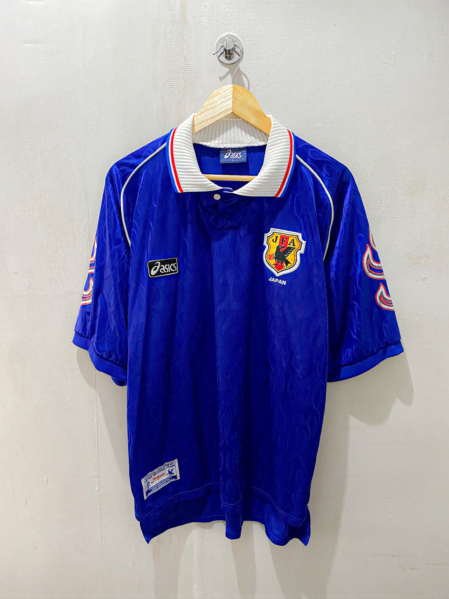 Asics Japan Home World Cup 1998 Nakata #8 Soccer Jersey | Grailed