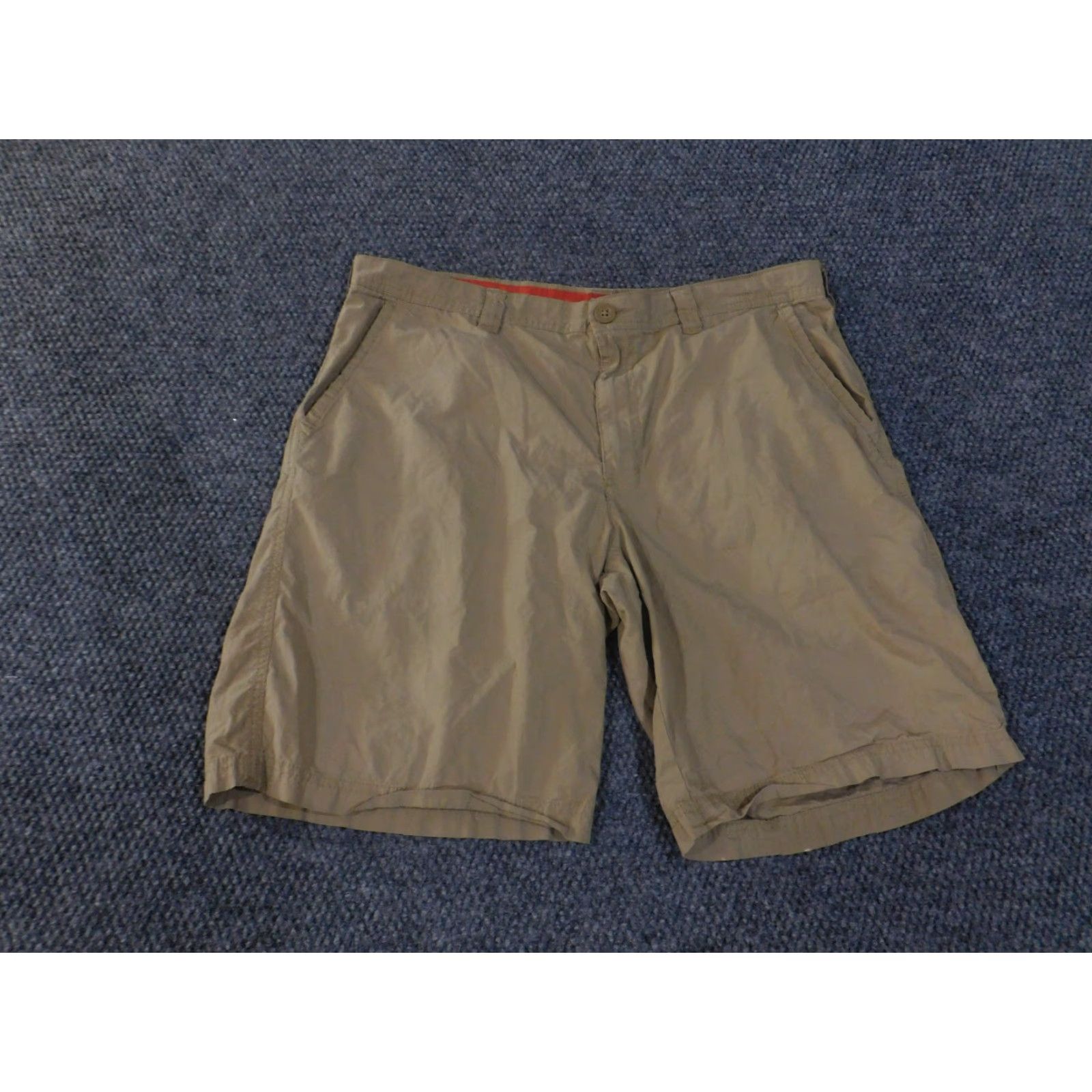 Vintage Columbia Shorts Mens 36W Khaki Outdoor Hiking Casual Cotton Beige Size US 36 / EU 52 - 2 Thumbnail