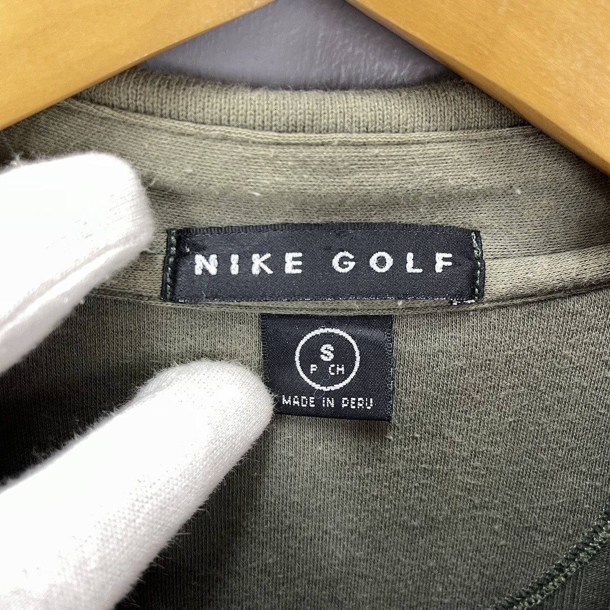 Nike Vintage NIKE GOLF Quilted Long Sleeve Polo Tees #1488/AY Size US L / EU 52-54 / 3 - 11 Thumbnail