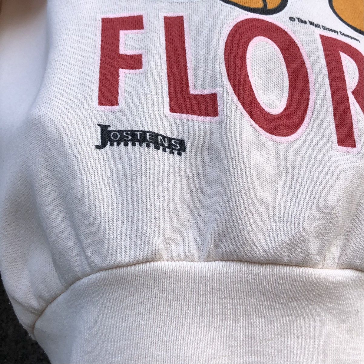 Vintage Vintage 80s Disney Mickey Mouse Florida Big Logo Sweatshirt Size US L / EU 52-54 / 3 - 8 Thumbnail