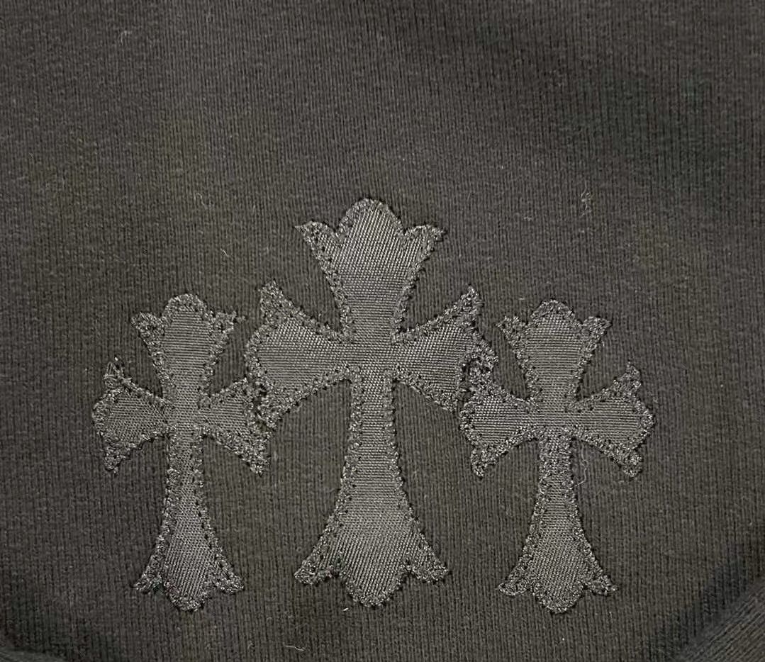 Chrome Hearts Chrome Hearts XL 711 Cemetery Cross Nylon Hoodie Sweater Size US XL / EU 56 / 4 - 10 Thumbnail