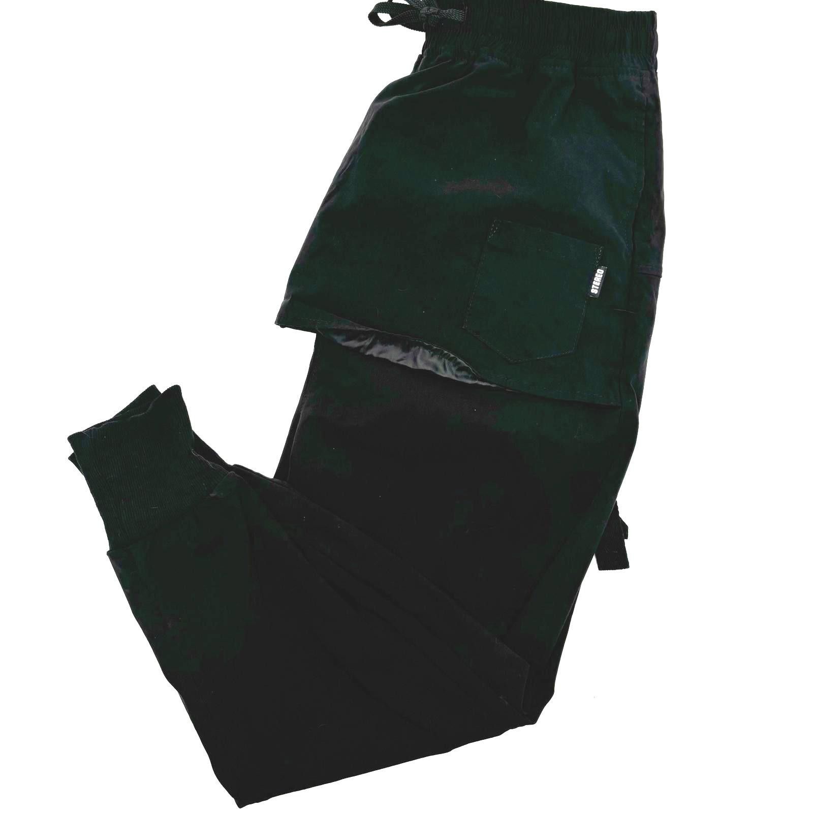 Designer Men's Stereo Elastic Waistband Skirt Track Pants Size 2XL Size US 40 / EU 56 - 7 Thumbnail