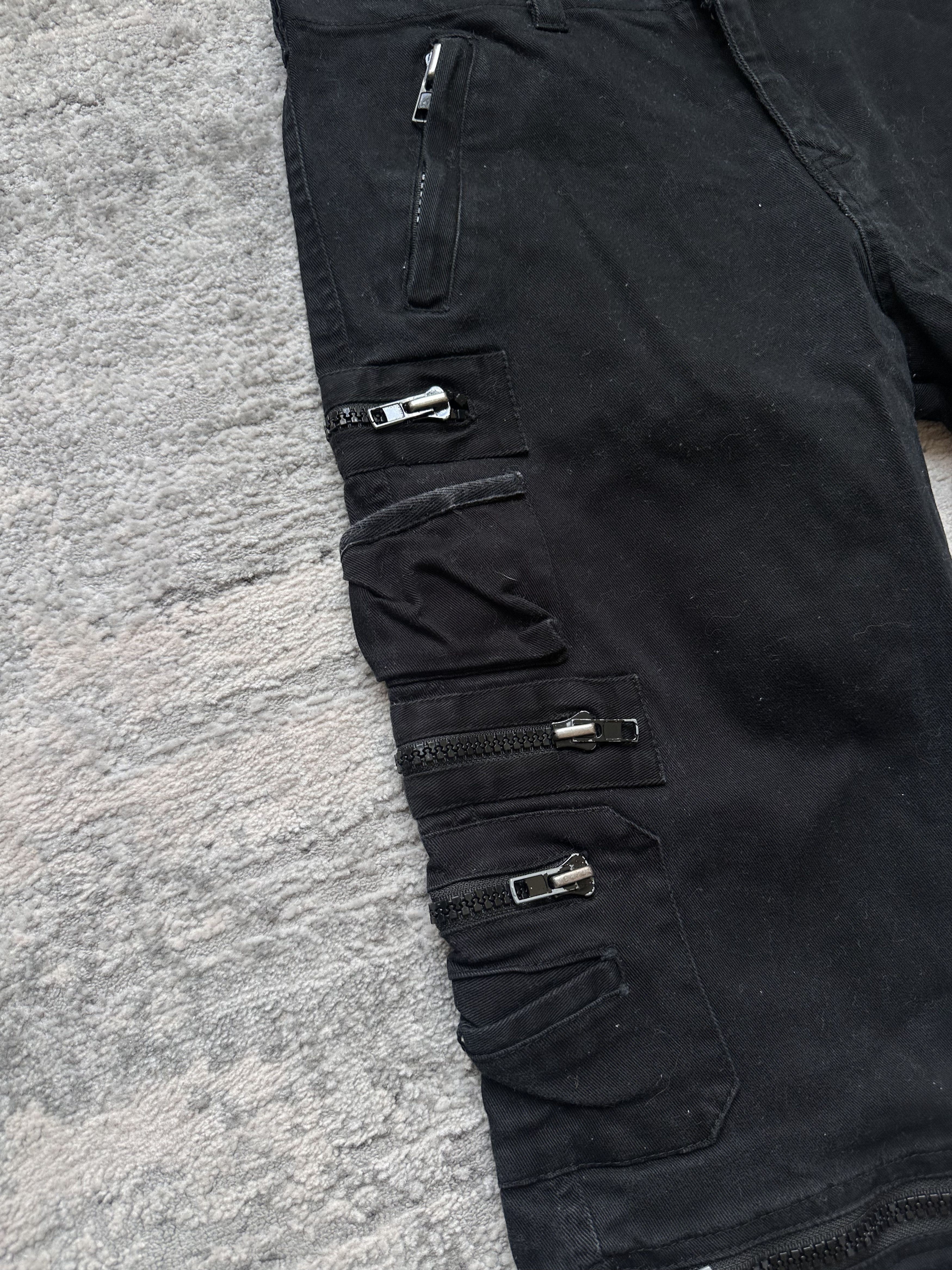 Vintage Gothicana by EMP avant garde pants Size US 33 - 3 Thumbnail