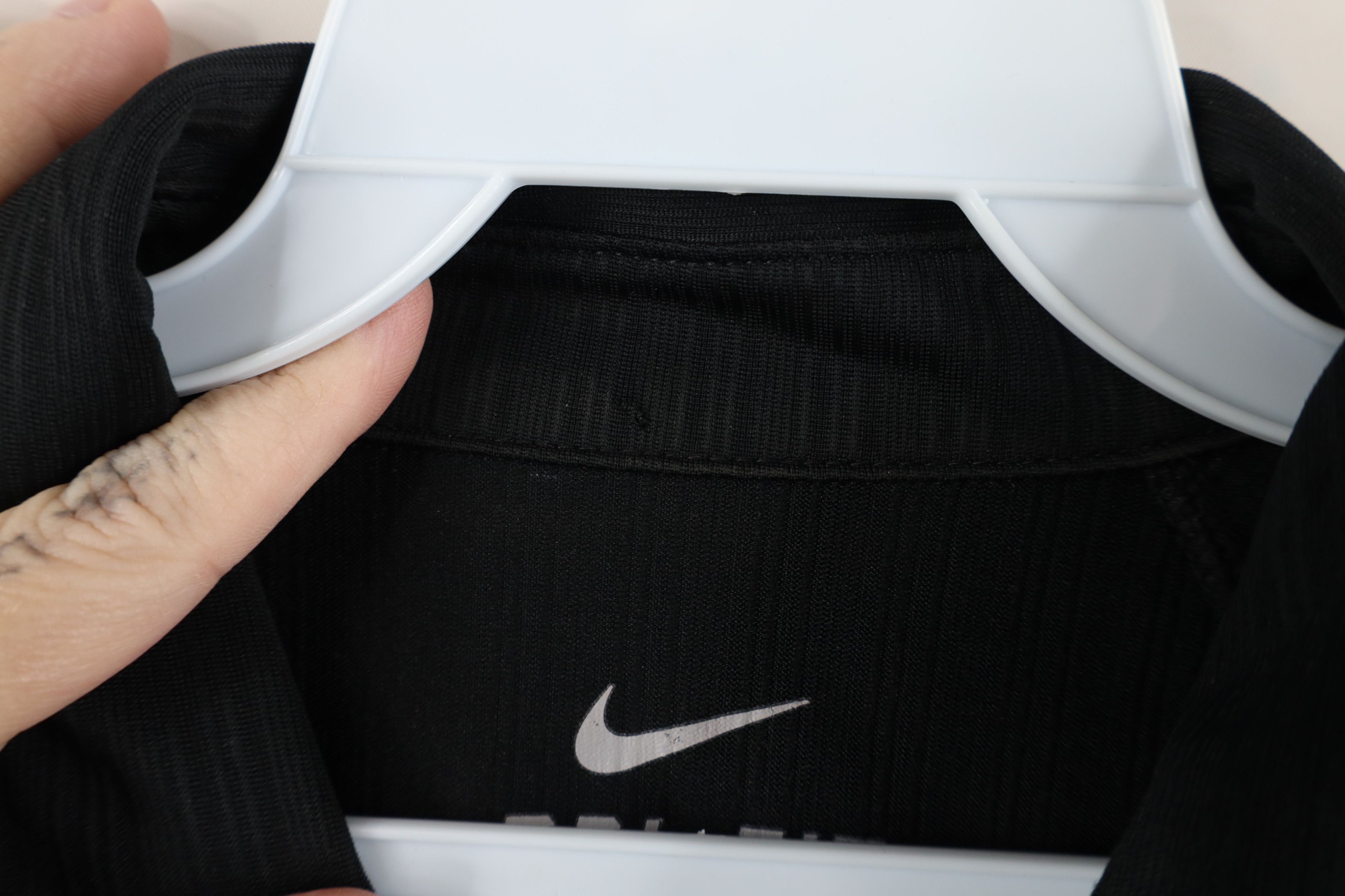 Nike × Vintage Nike University of Central Collared Golf Polo Shirt Black Size US L / EU 52-54 / 3 - 9 Thumbnail