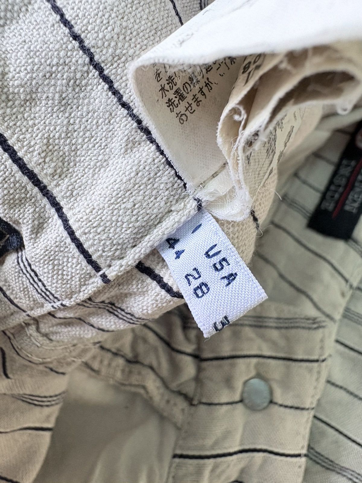Giorgio Armani Vintage Armani Jeans Linen Trousers Size US 30 / EU 46 - 17 Thumbnail
