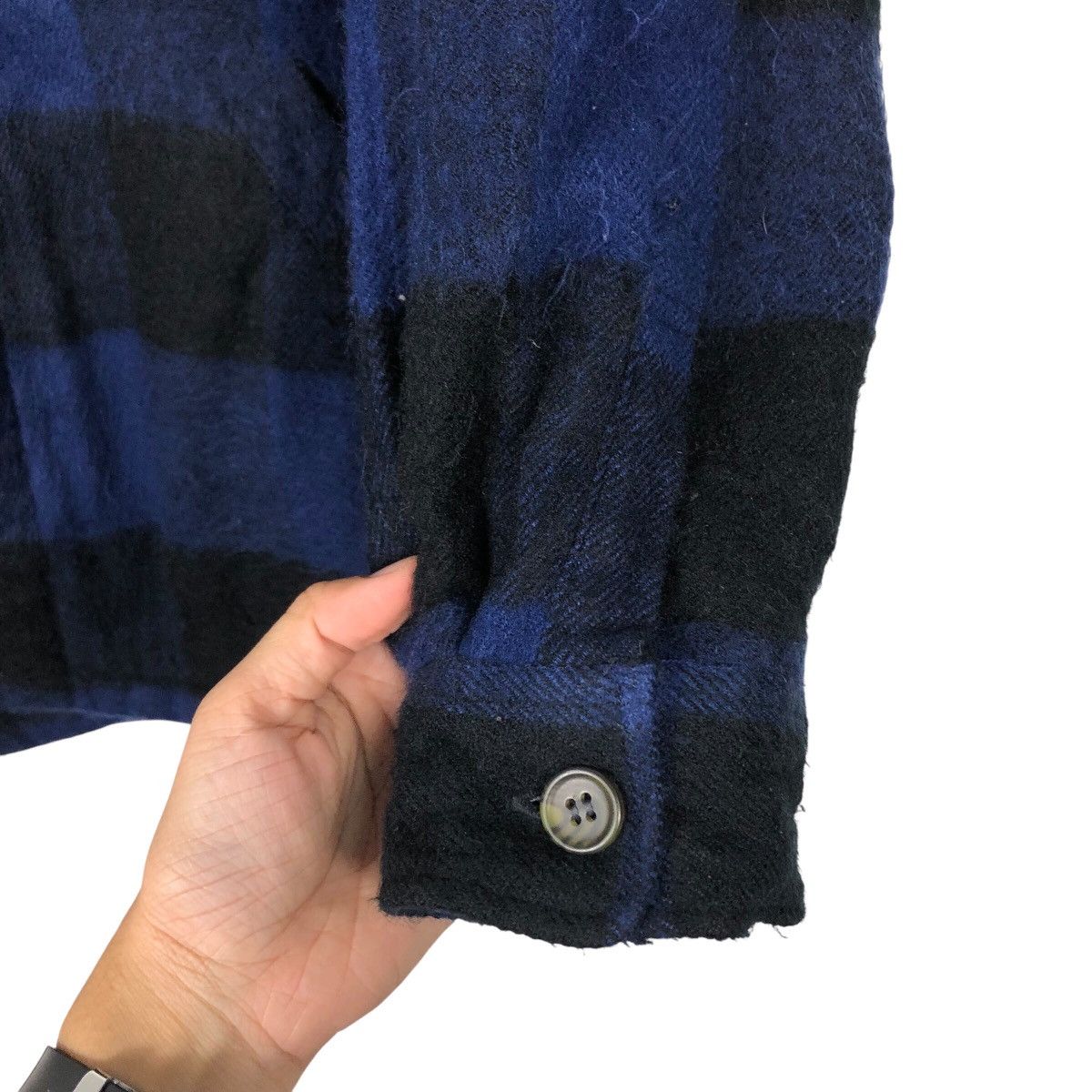 Japanese Brand 📌Vintage Our Pride Flannel Shirt Jacket Tartan Issey Miyake Size US L / EU 52-54 / 3 - 16 Thumbnail
