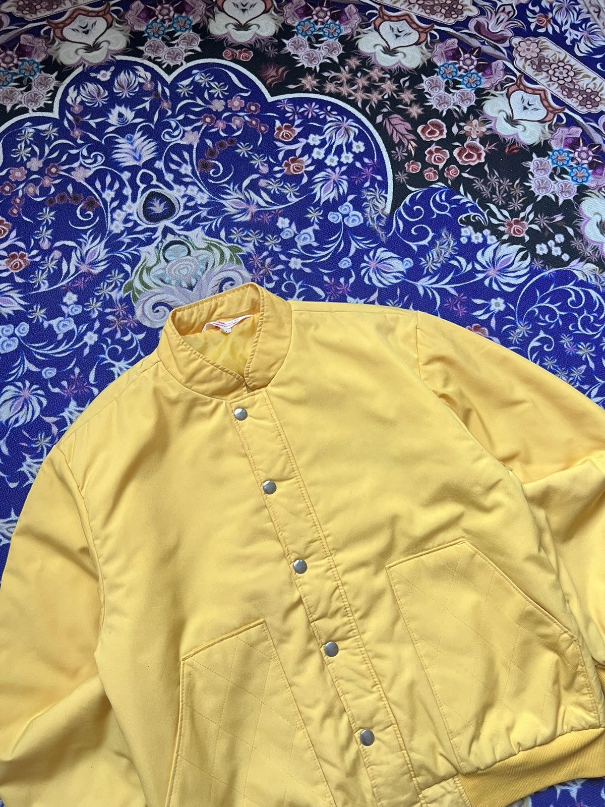 Kodak Yellow Bomber Jacket Kodak Colour Film Vintage 90s Size US M / EU 48-50 / 2 - 5 Thumbnail