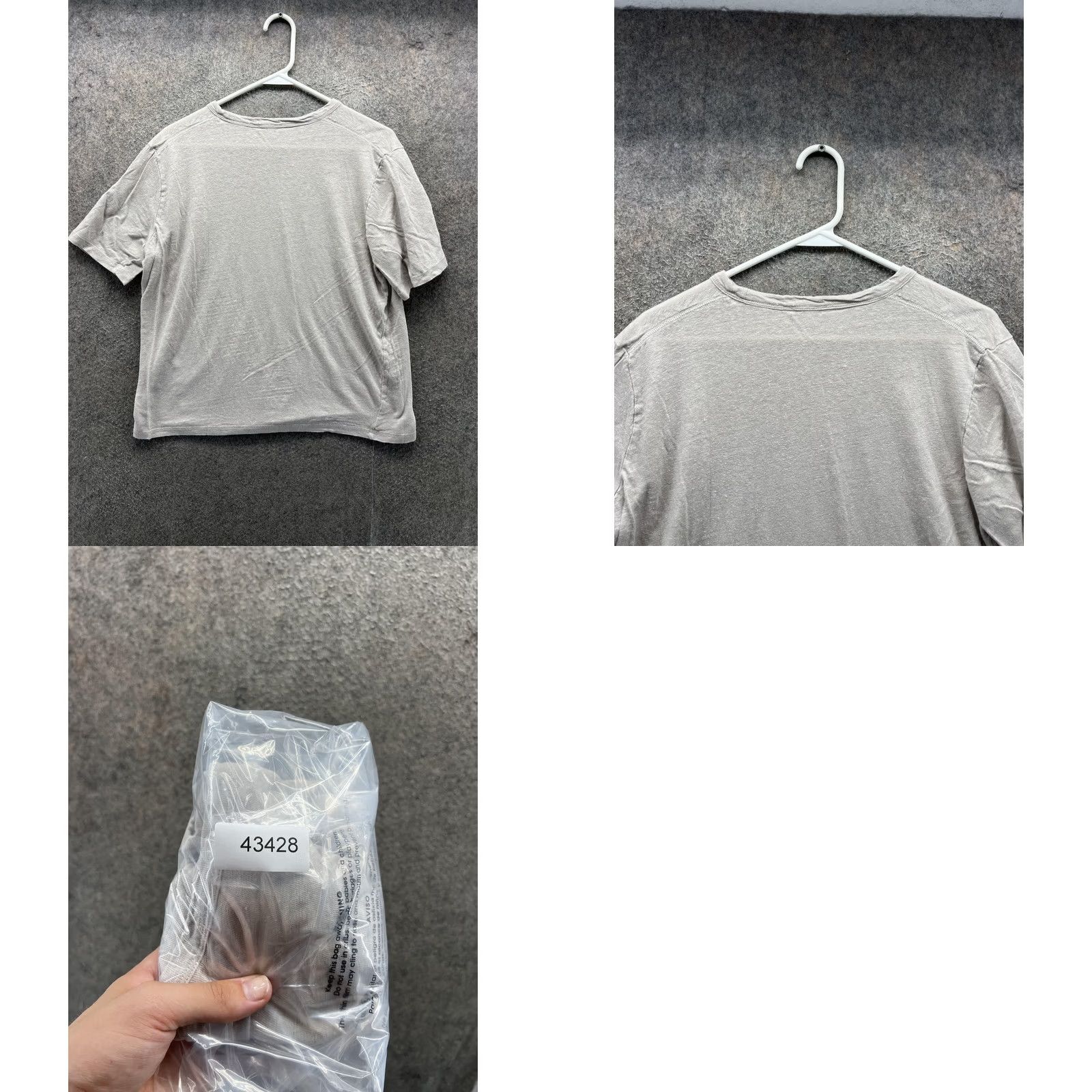 Cos COS Shirt Mens M Gray Lightweight Jersey Crewneck Tee Casual Solid Basic Sidwave-style? Size US M / EU 48-50 / 2 - 8 Thumbnail