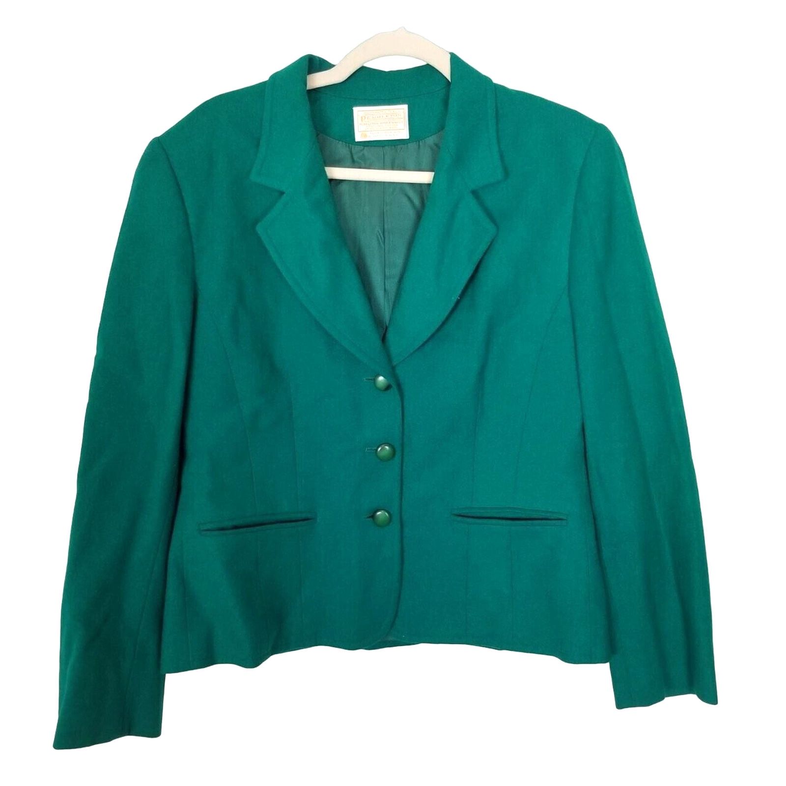 Pendleton Vintage Pendleton Womens Wool Blazer Academia Preppy Ivy 10 Size L / US 10 / IT 46 - 1 Thumbnail