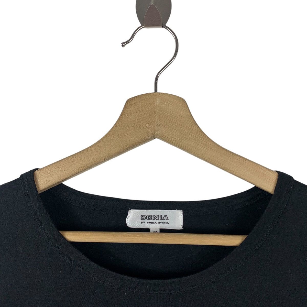 Sonia Rykiel × Vintage Vintage SONIA by SONIA RYKLE women long sleeve tee Size XS / US 0-2 / IT 36-38 - 5 Thumbnail