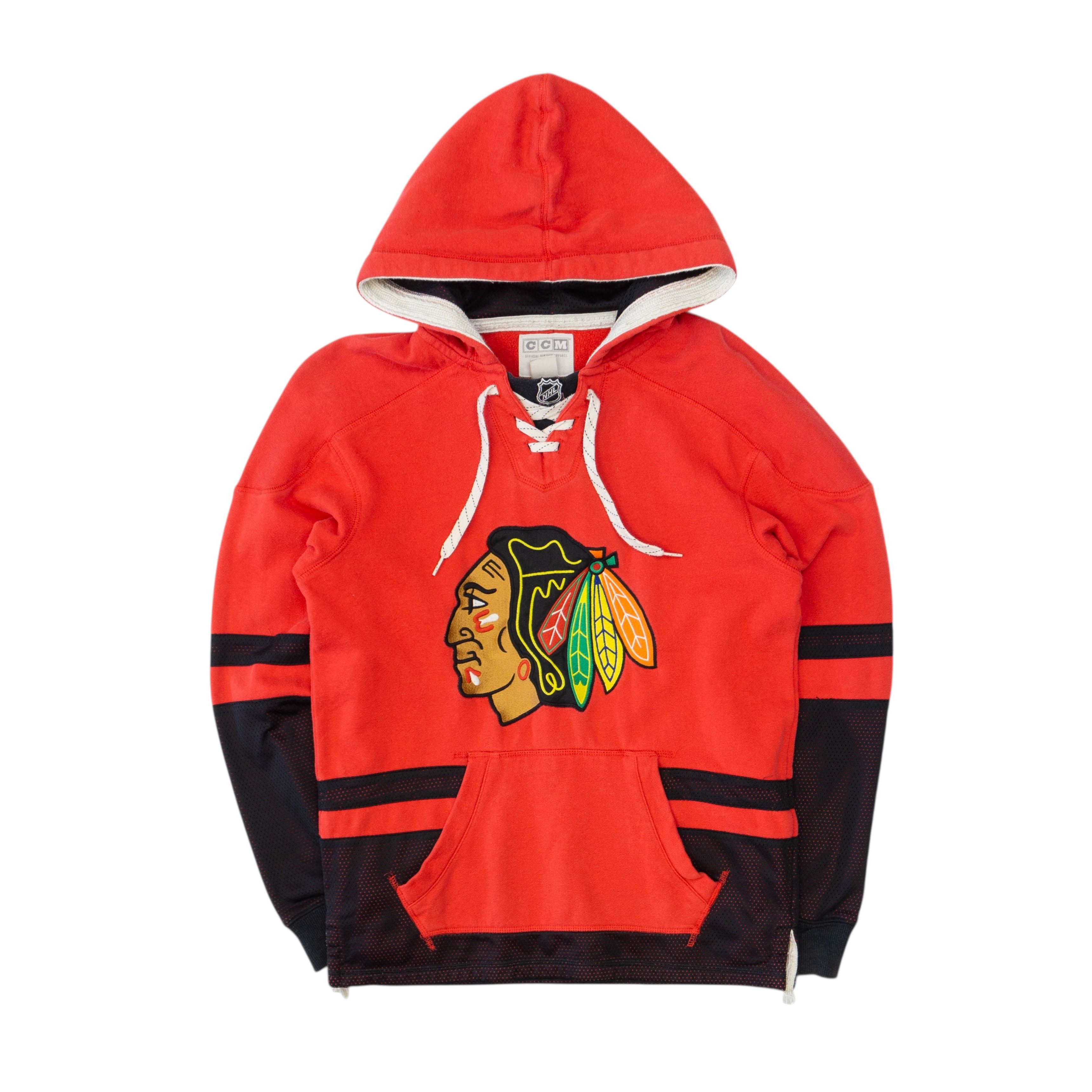Ccm NHL Blackhawks Embroidery Jersey Hoodie Size US S / EU 44-46 / 1 - 1 Thumbnail