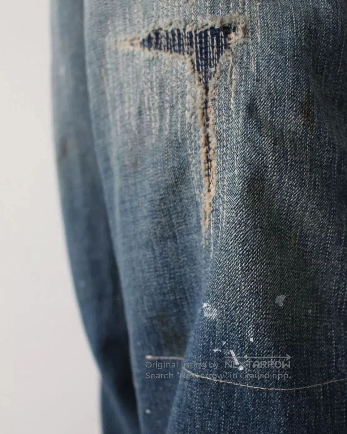 DIGAWEL distressed denim pants for fall and winter. Size US 30 / EU 46 - 8 Thumbnail