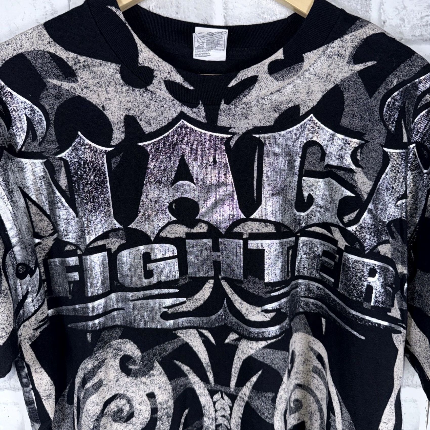 Gloverall Naga Fighters Graphic Print T-Shirt Mens Size L Black Size US L / EU 52-54 / 3 - 2 Thumbnail