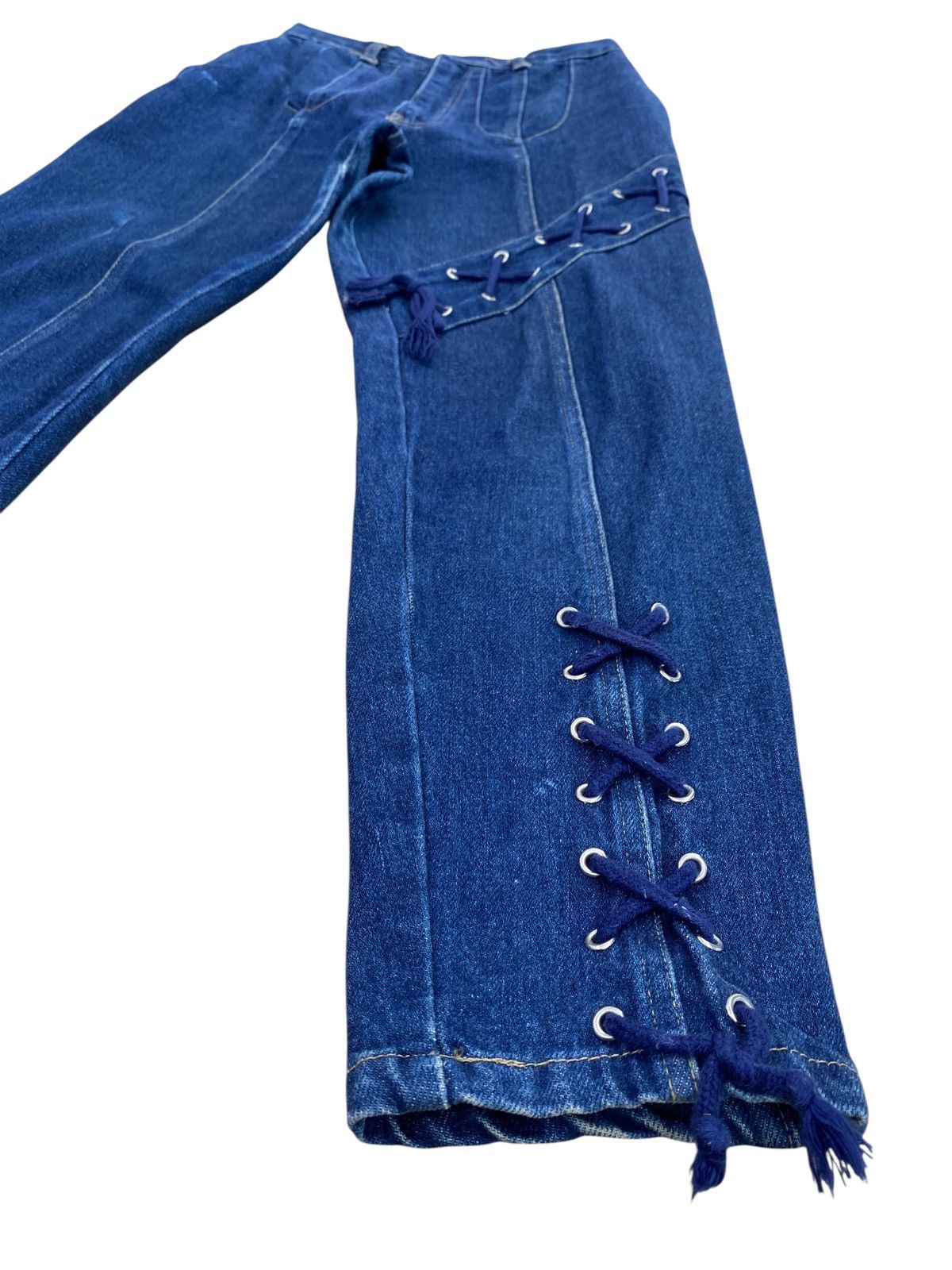 Japanese Brand Japanese Brand Tie Up Arrow Line Style Jeans Size US 26 / EU 42 - 6 Thumbnail