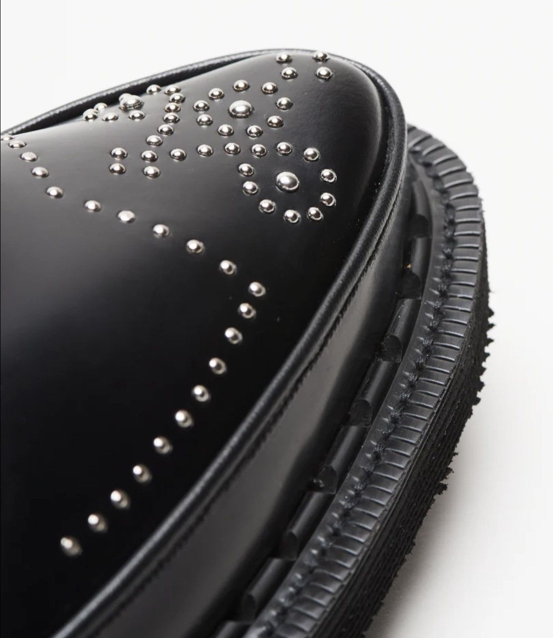 George Cox George Cox - Creepers - Strummer Monk Black Studded NWT Size US 10.5 / EU 43-44 - 3 Thumbnail