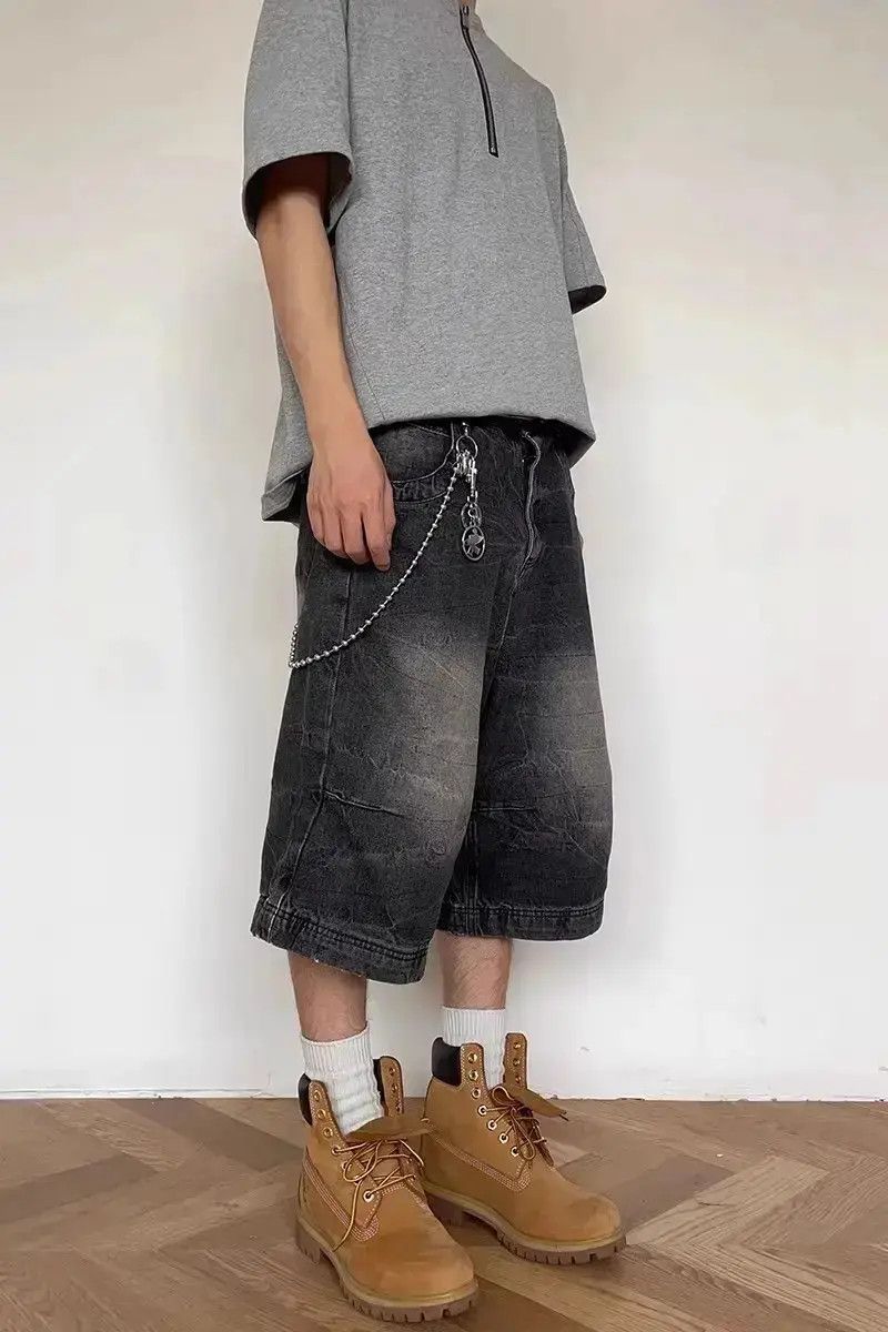 Japanese Brand Loose silhouette straight leg versatile jeans Size US 30 / EU 46 - 2 Thumbnail