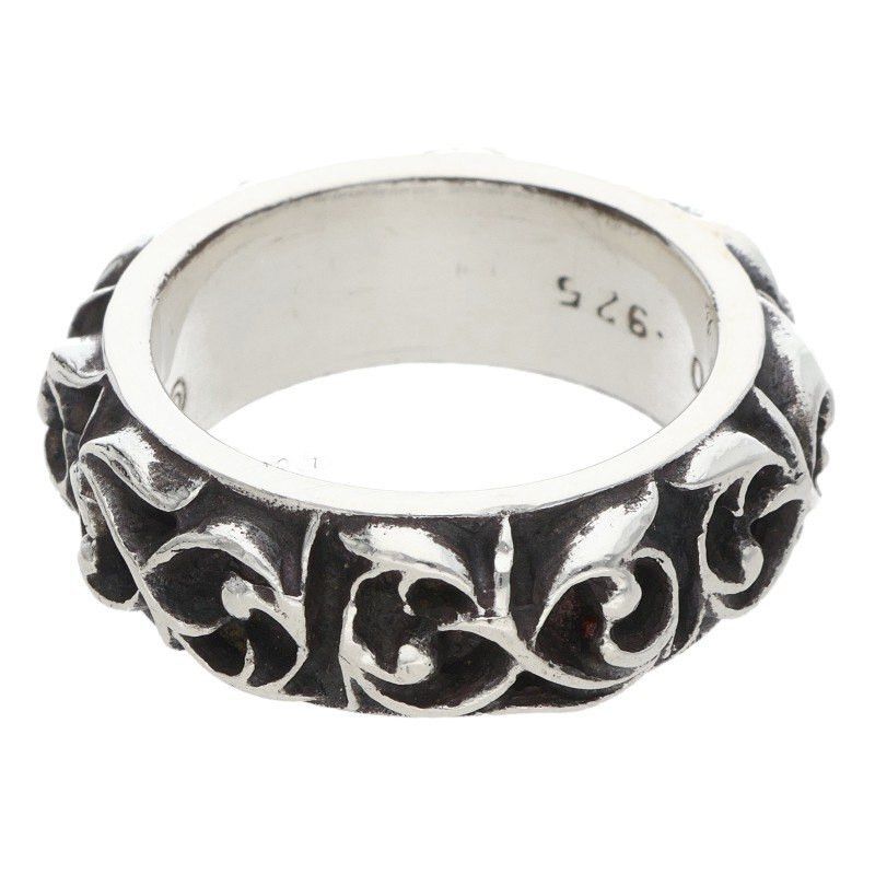 Chrome Hearts Chrome Hearts Eternity Vine Band Silver Ring Size ONE SIZE - 2 Thumbnail