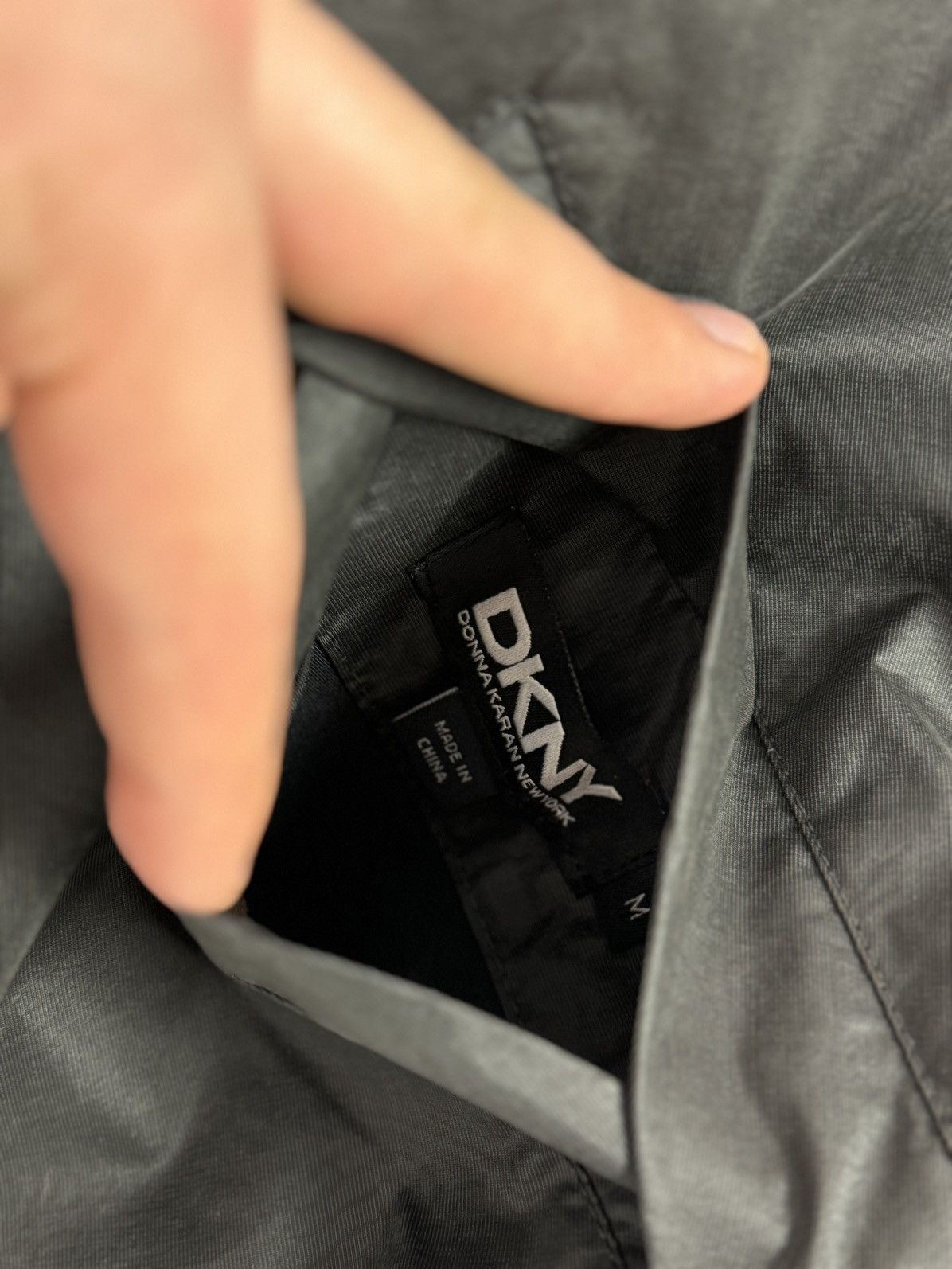 DKNY DKNY Metal Reversible Jacket Size US M / EU 48-50 / 2 - 20 Thumbnail