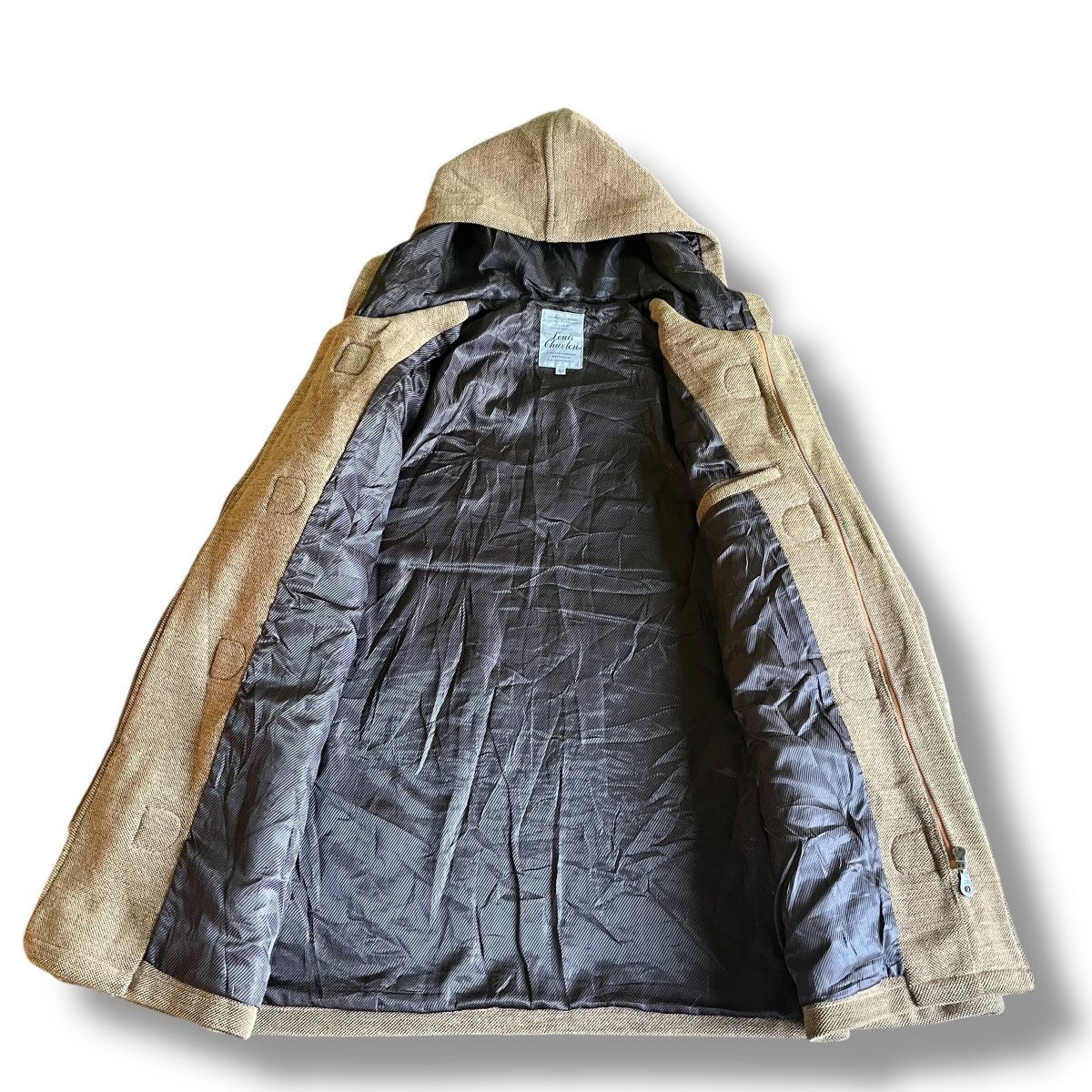 If Six Was Nine × Japanese Brand × Le Grande Bleu (L.G.B.) JAPANESE BRAND LOUIS CHAVLON DUFFLE JACKET HOODIE Size US L / EU 52-54 / 3 - 6 Thumbnail