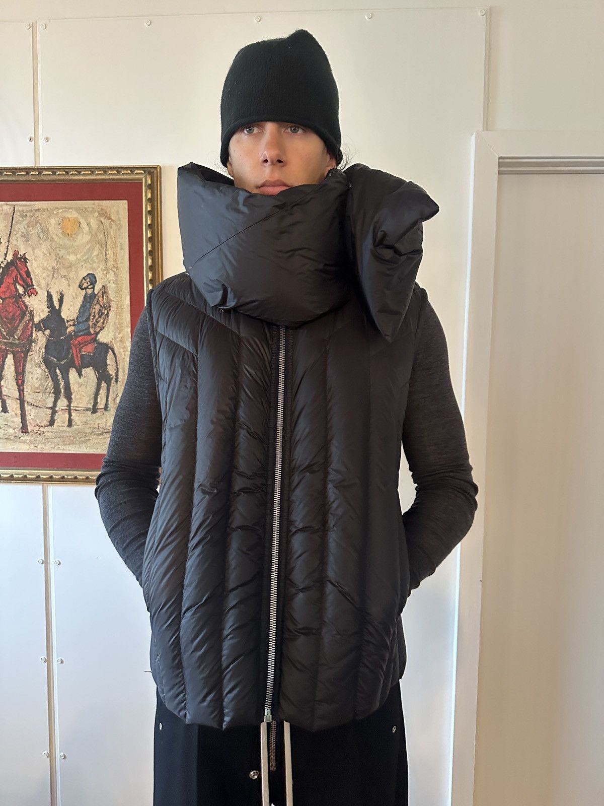 Rick Owens FW23 Rick Owen’s Luxor Puffer Vest Size US M / EU 48-50 / 2 - 5 Thumbnail