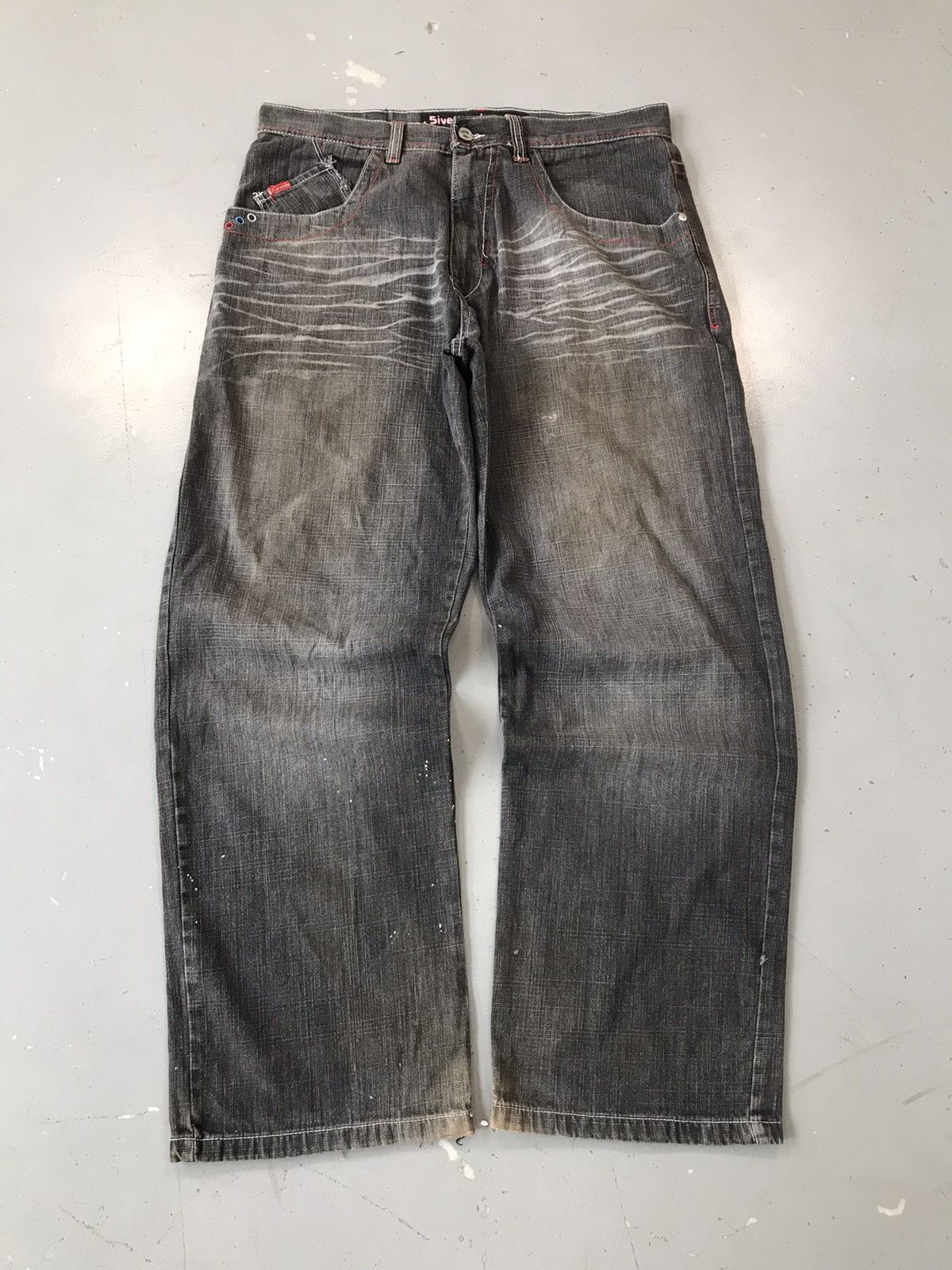 JNCO × Southpole × Vintage Vintage 5ive jungle & co. Y2K straight fit denim Size US 38 / EU 54 - 1 Thumbnail